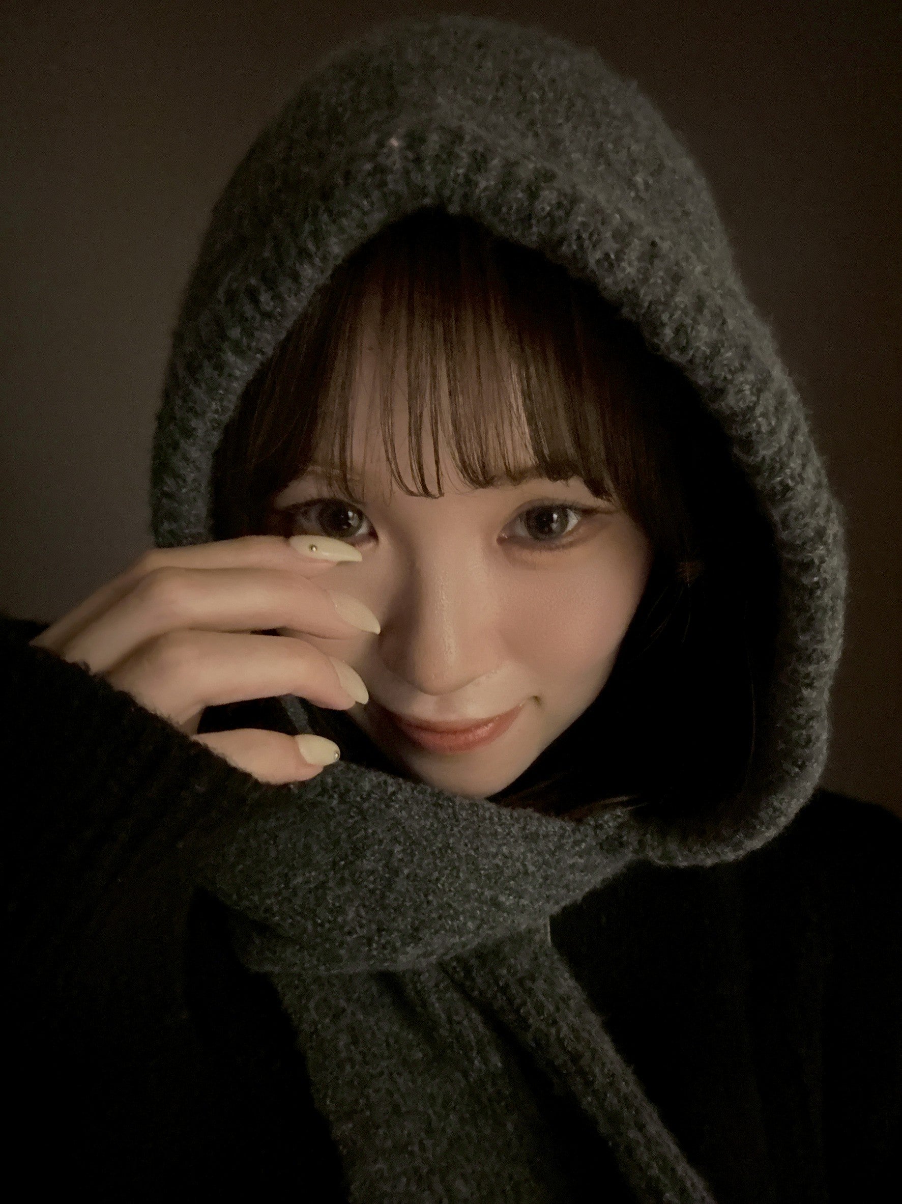 ニットフード スカーフフーディ FU-003