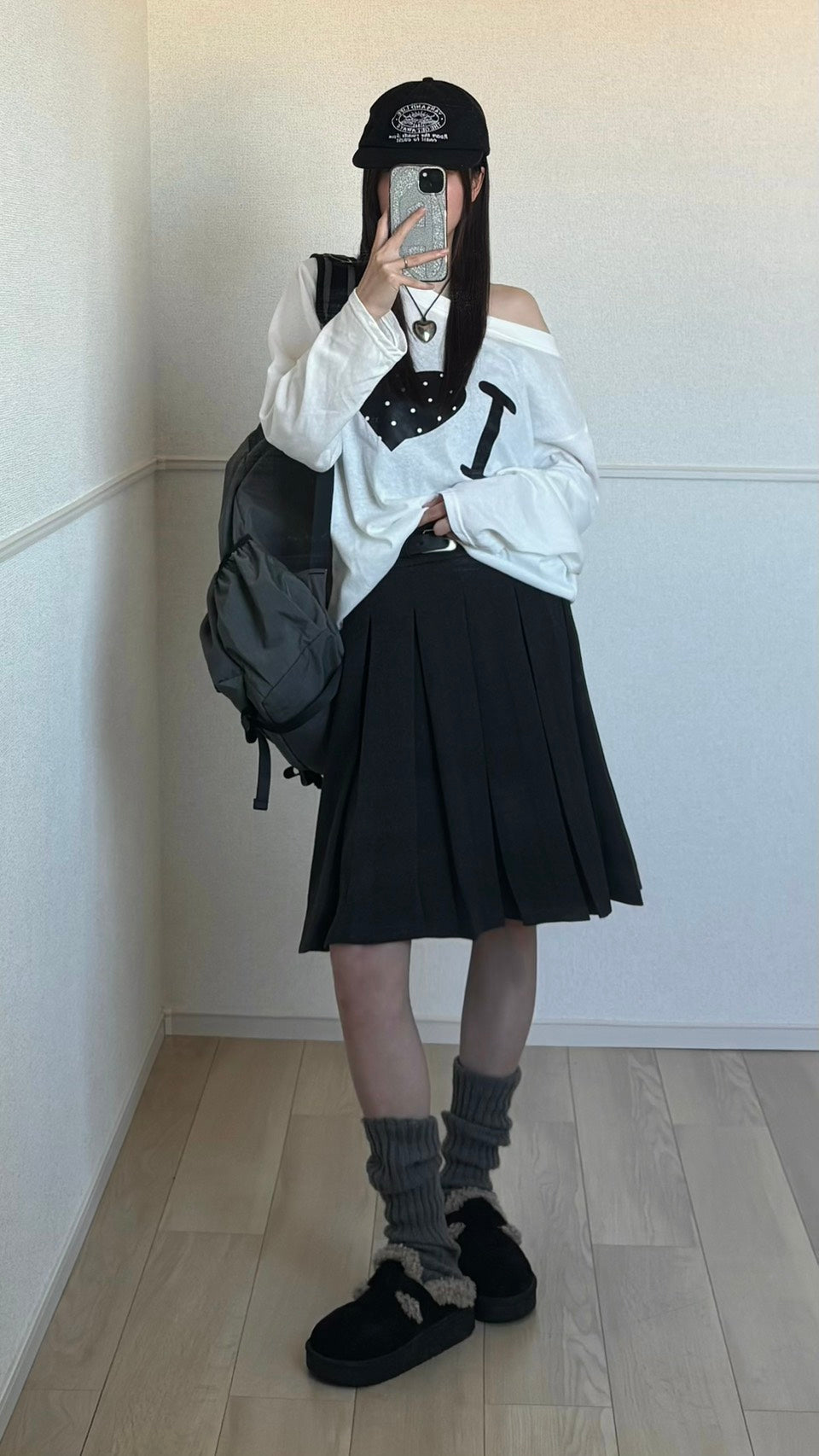 ドットハート シアーワンショルT SCK-040