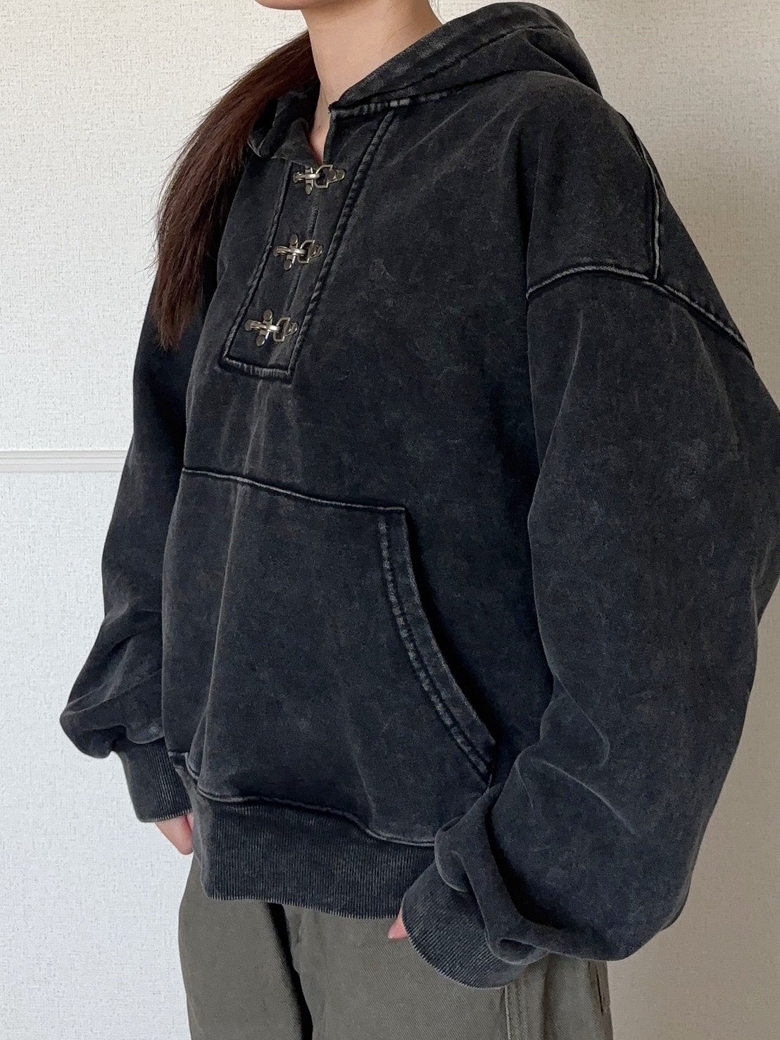 ウォッシュドフック ヘビーフーディ SCK-043