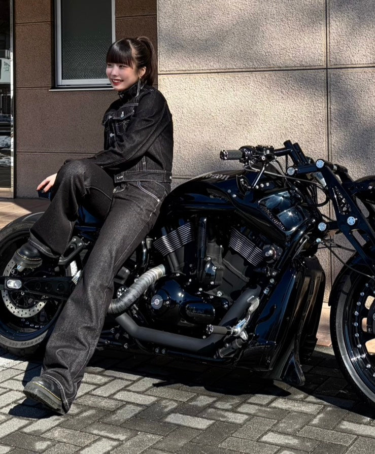 ライダースデニムセットアップ MH005