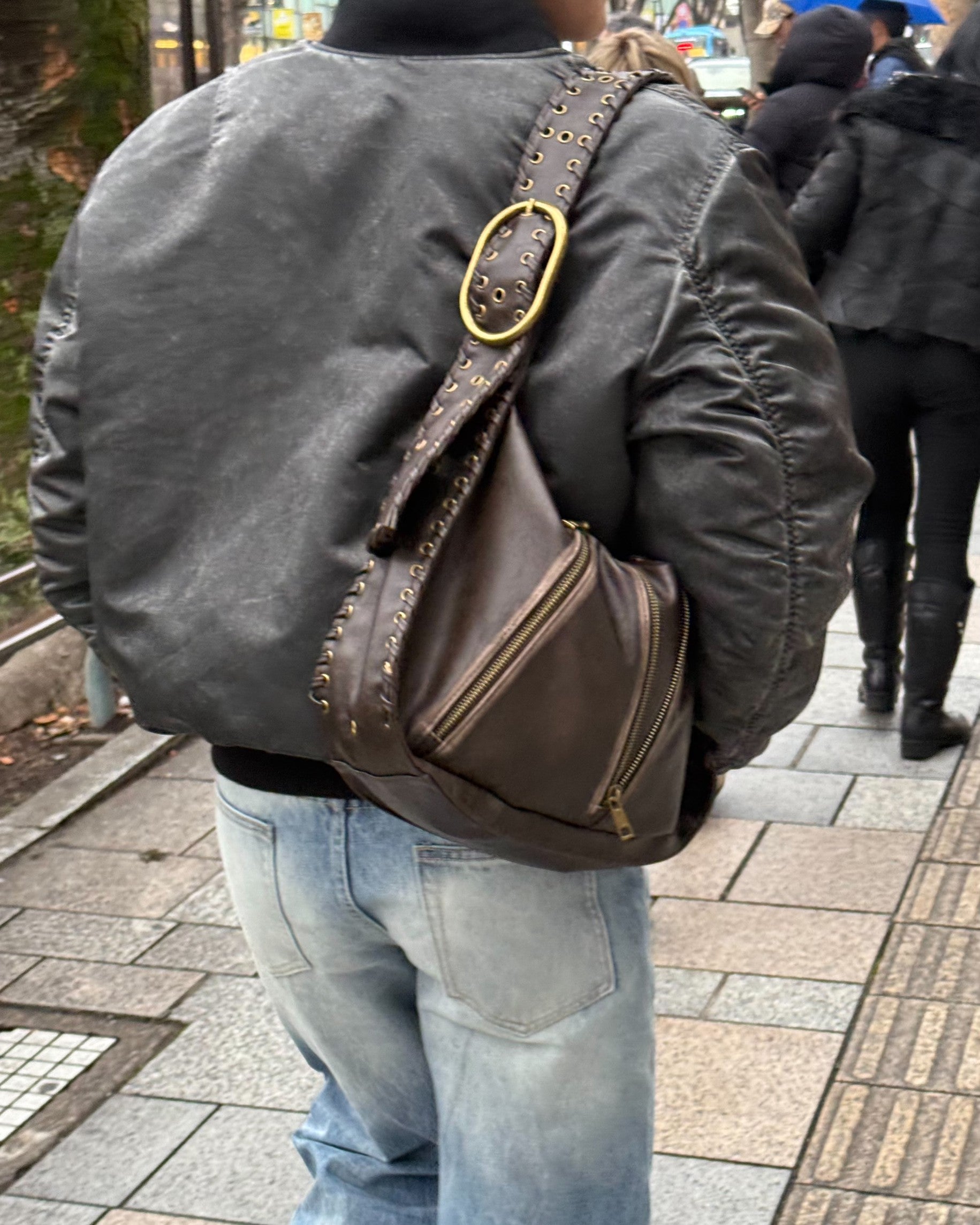 ワイドストラップギャザートート KO-008