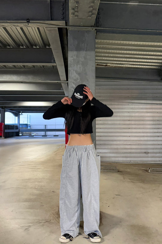 タックボリュームスウェットパンツ LO-014