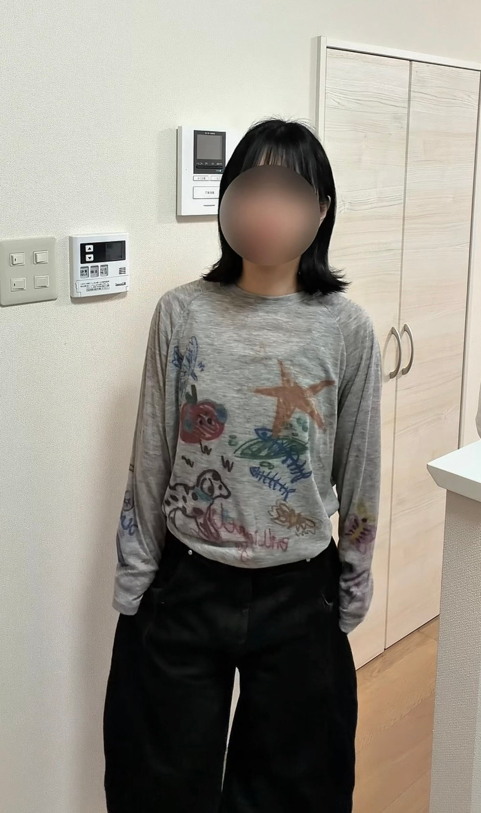 ヴィンテージグラフィックシアーロンT GY-009