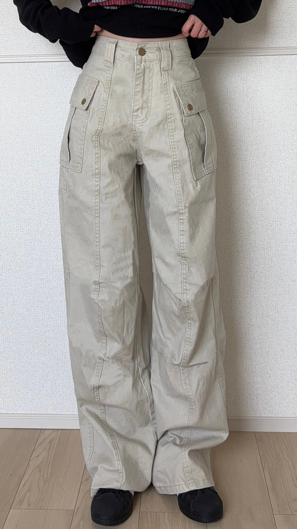 アメカジ ワイドシルエット カーゴパンツ SCK-051