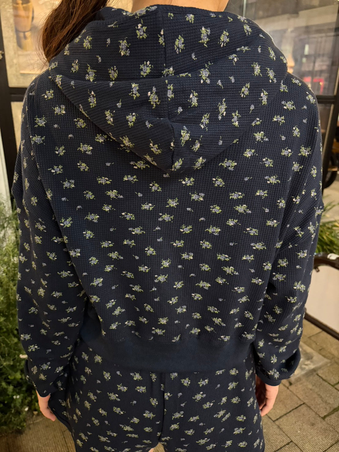 ミニフラワー柄ワッフルセットアップ PC-029