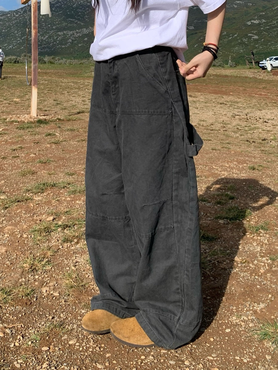 ルーズフィッドパラシュートパンツ    N275
