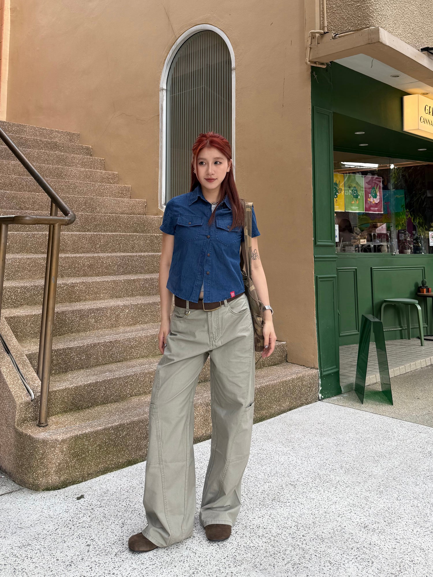 ダブルニー ワイドワークパンツ N507