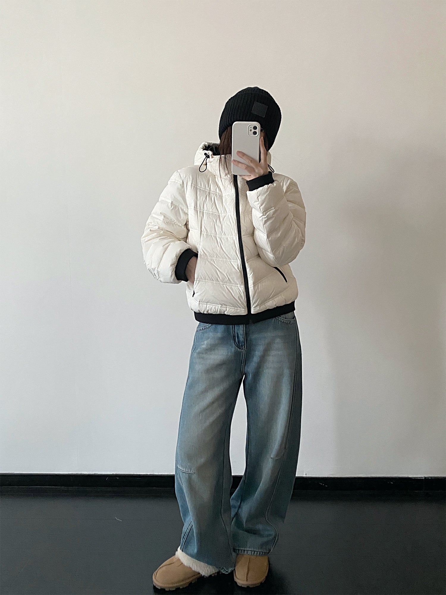 ショートダウンジャケット    N988