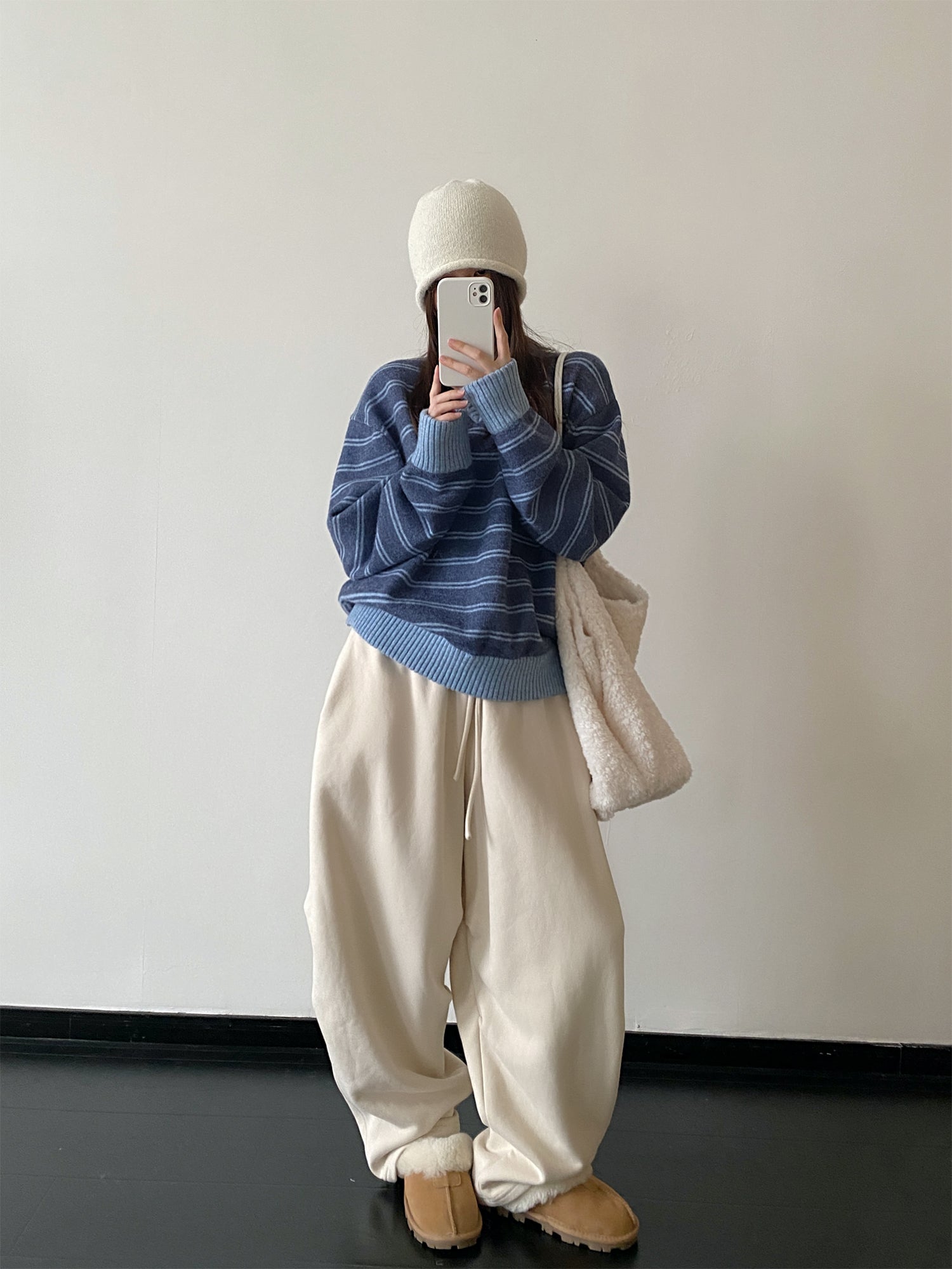 フリース裏地スウェットパンツ    N900