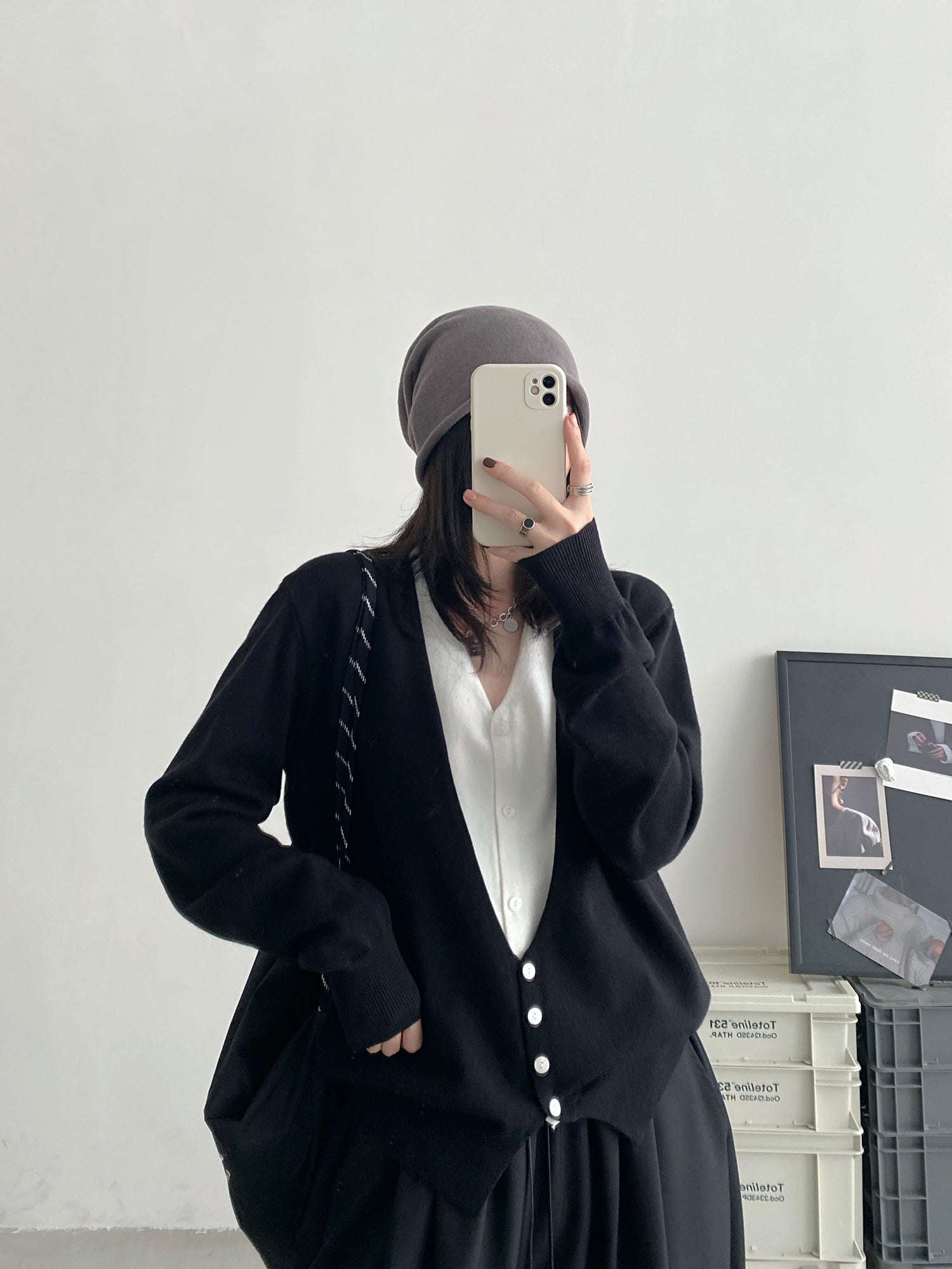 希少XLサイズ！ ハイク HYKE 長毛 モヘア モヘヤ カーディガン ネイビー 希少XLサイズ！ ハイク HYKE 長毛 モヘア モヘヤ カーディガン