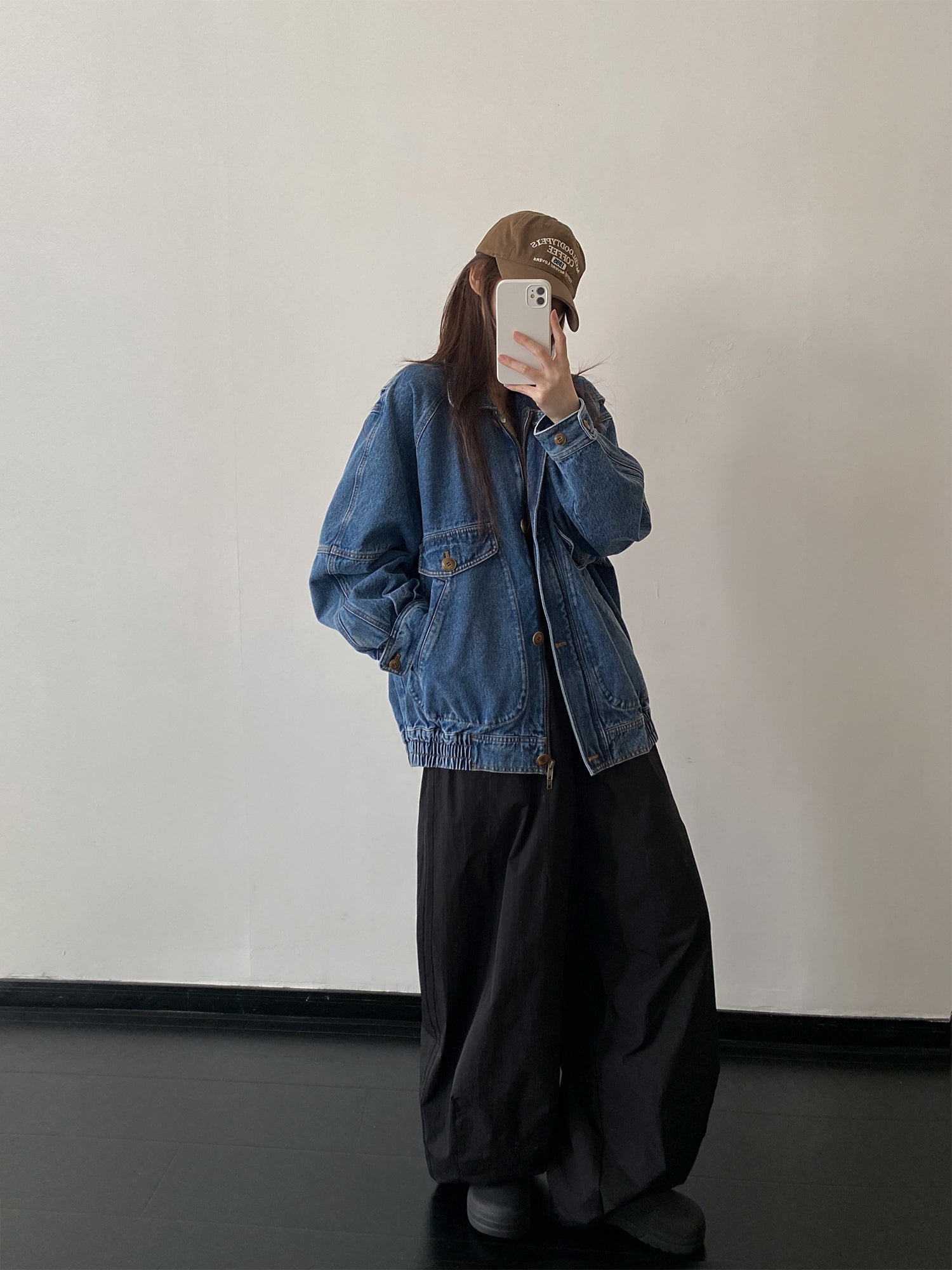 ジャーナルスタンダード ノーカラー デニム ジャケット デニムノーカラークロップドジャケット（デニムジャケット