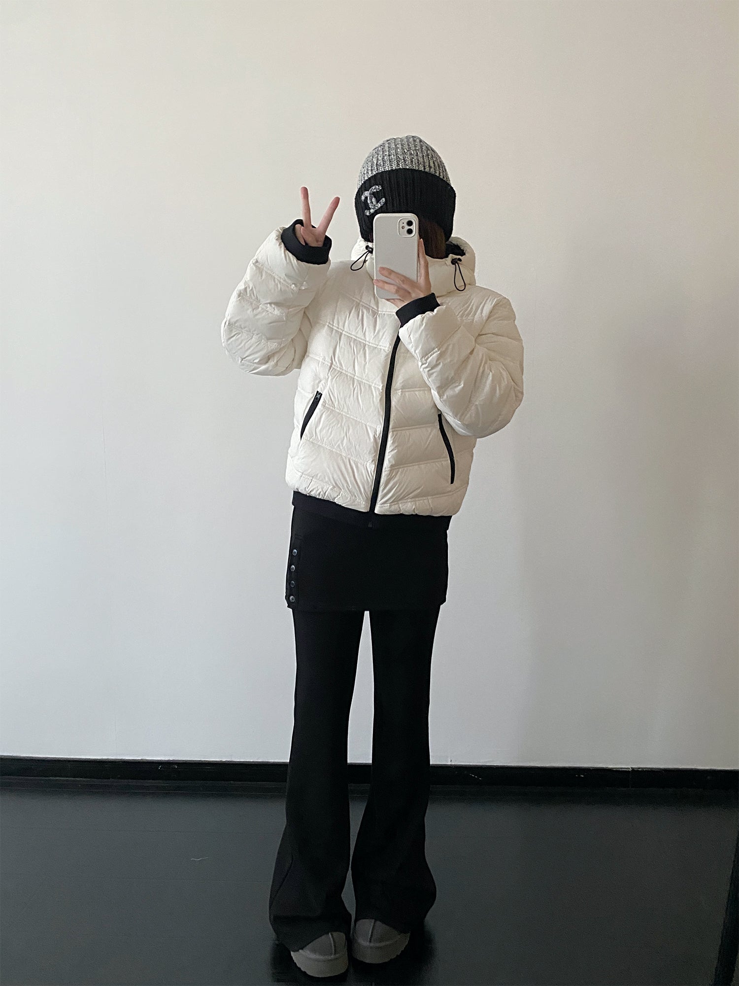 ショートダウンジャケット    N988