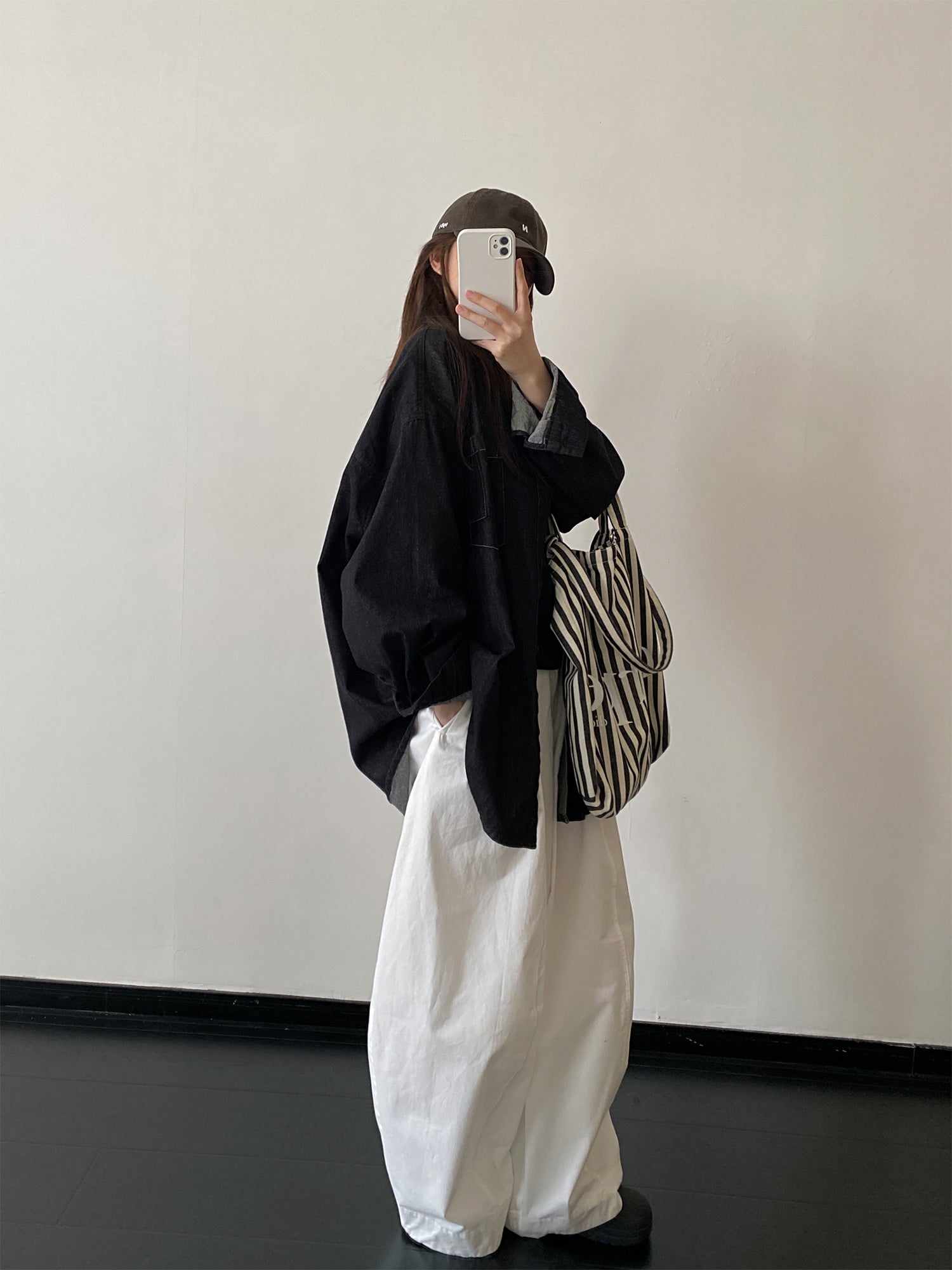 ワイドデニムジャケット    N573