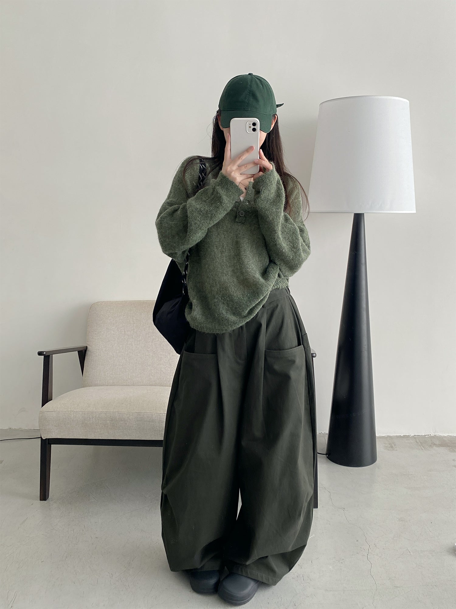 ワイドレッグパンツ    N569