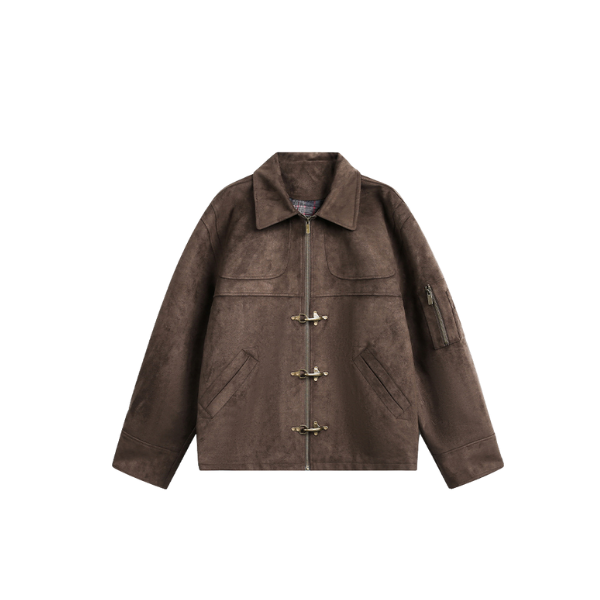 メタルトグルスエードブルゾン TR-007