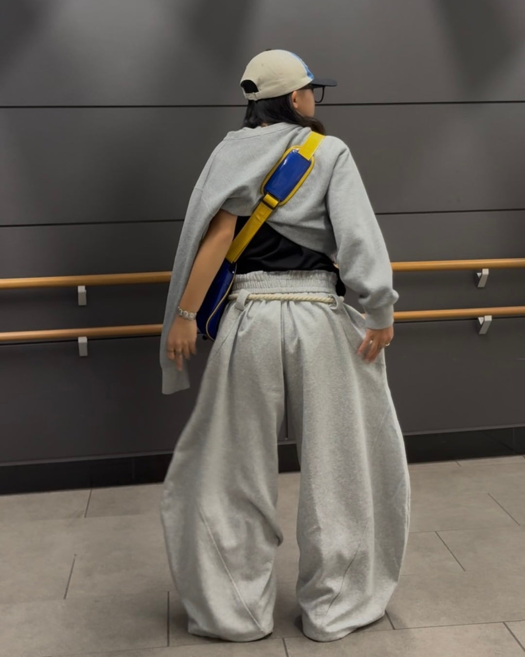 マリンロープ・スーパーワイドスウェットパンツ TR003