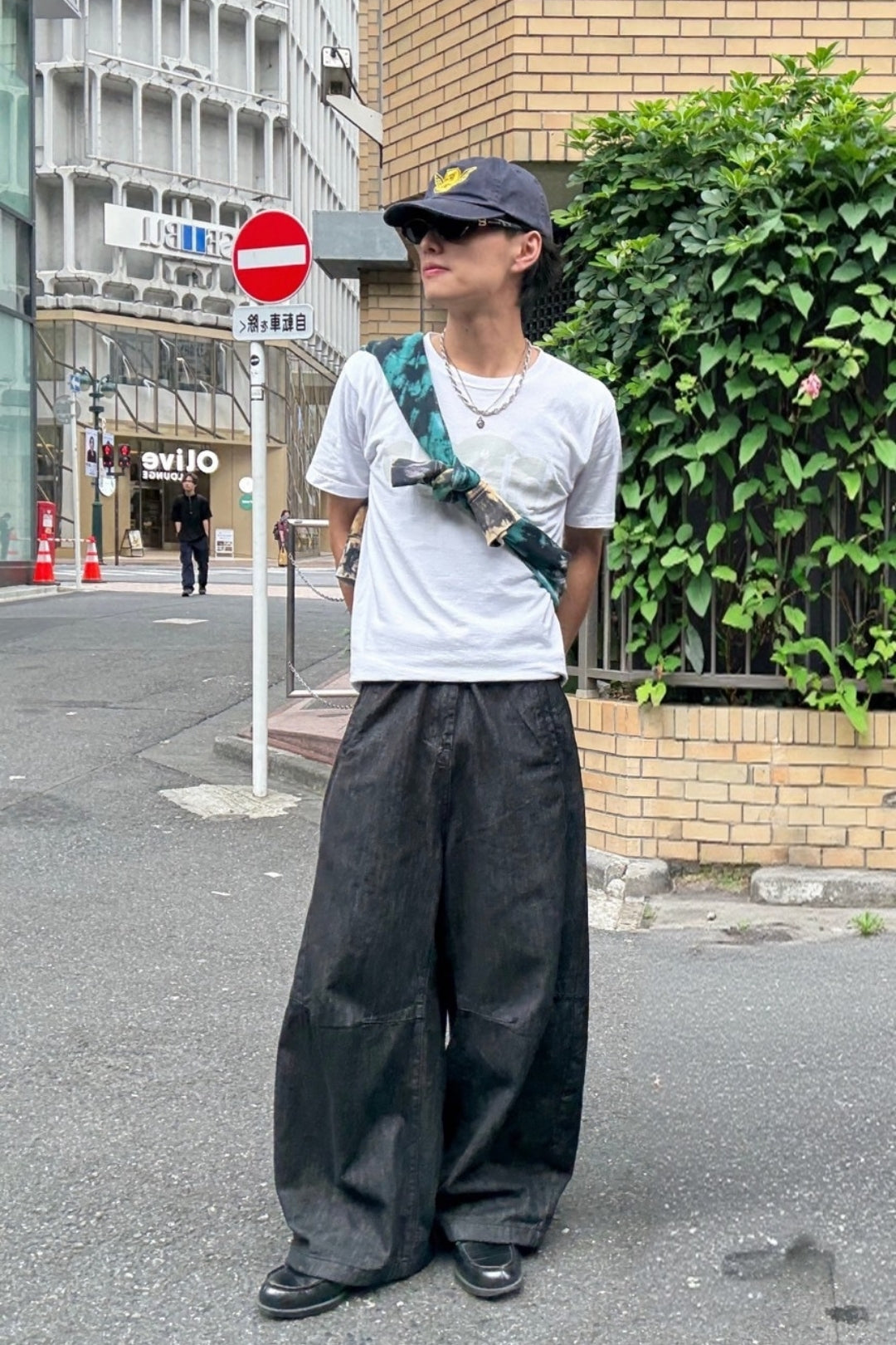 原色カーブデニムパンツ HAT-002