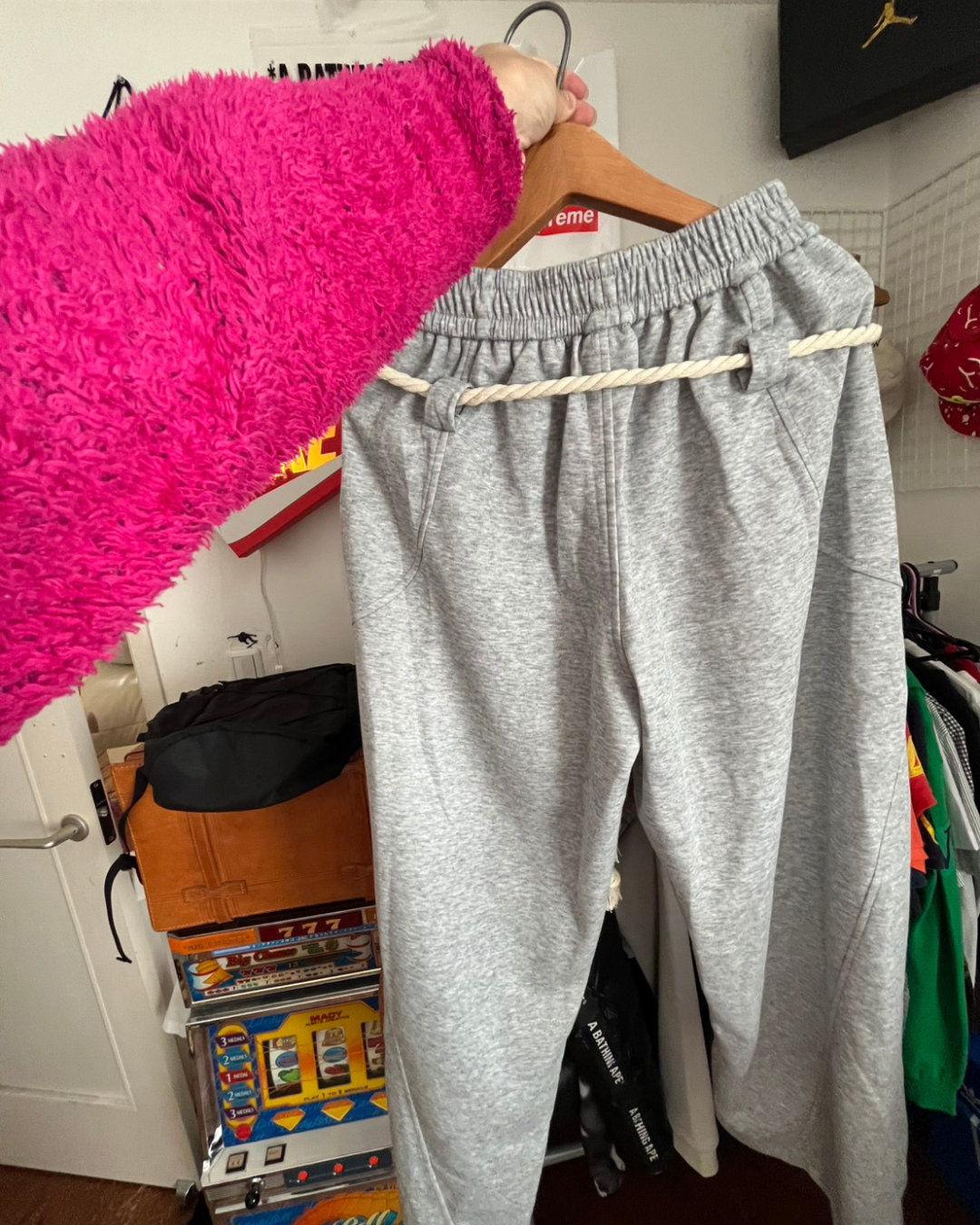 ロープウエストスウェットパンツ MHI-002