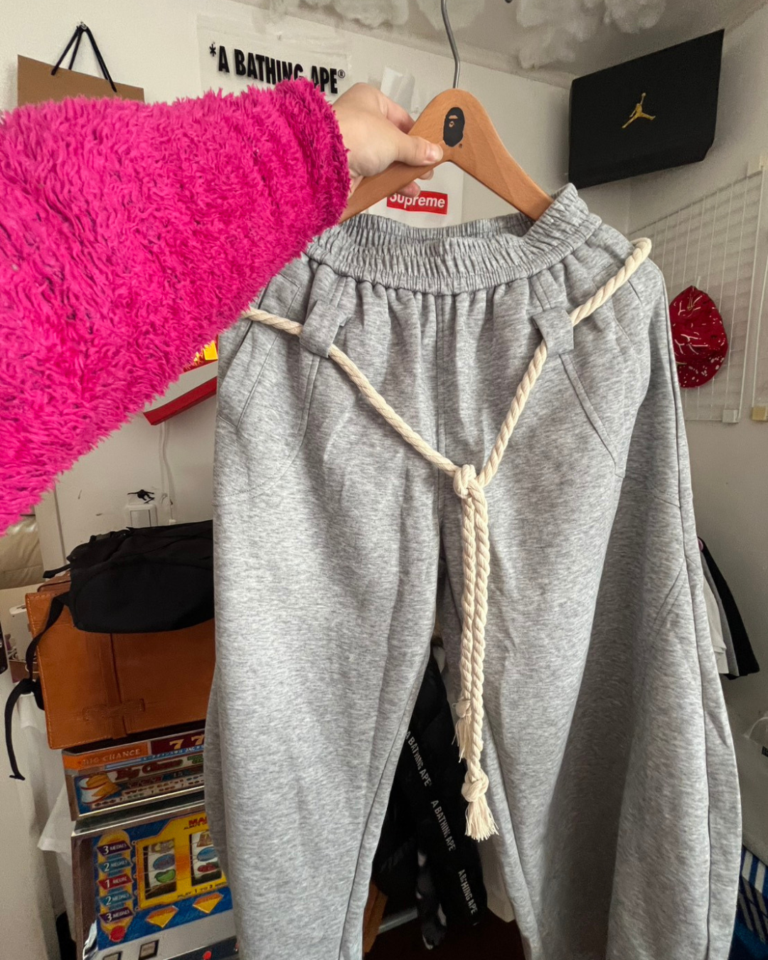 ロープウエストスウェットパンツ MHI-002