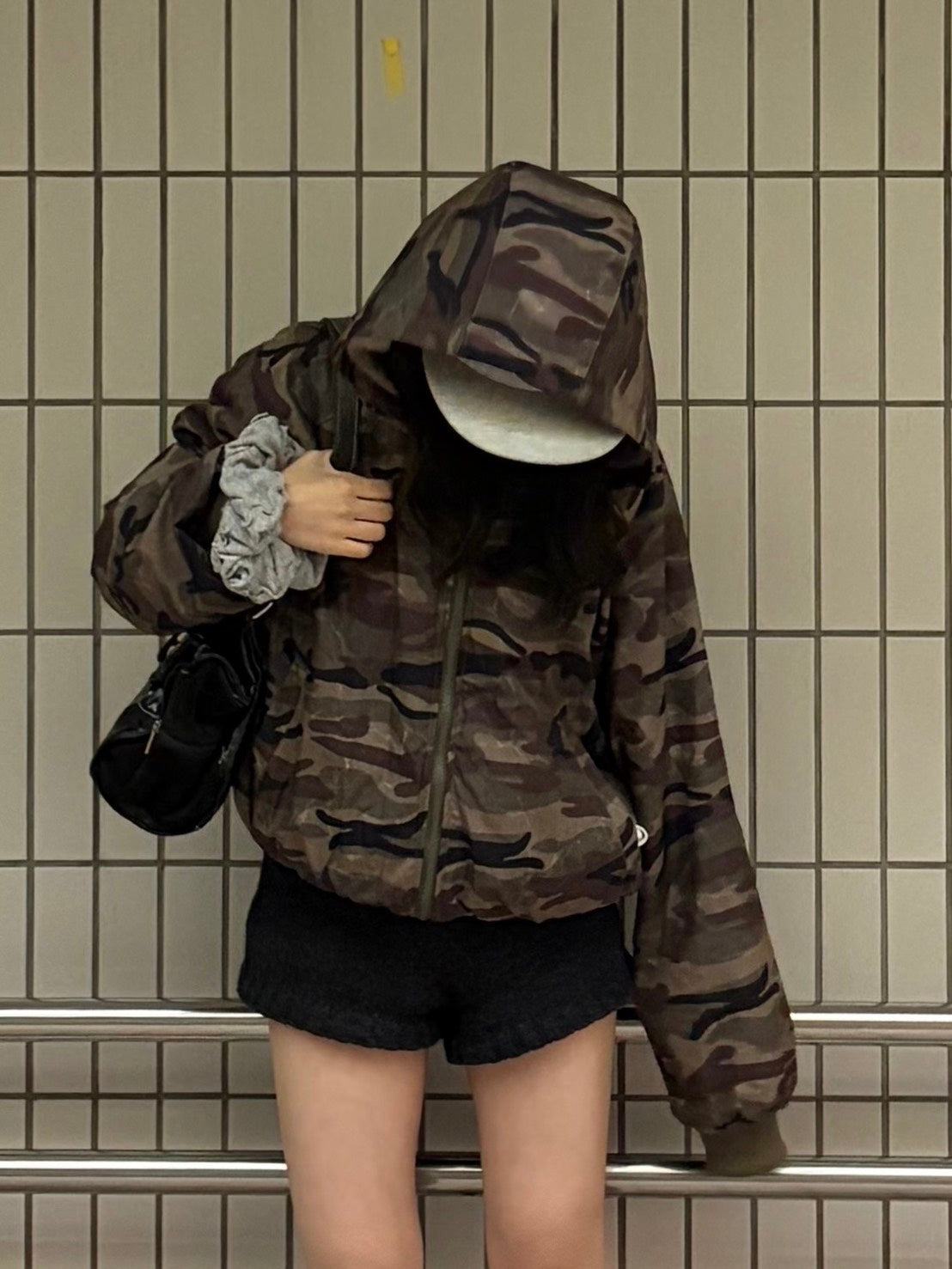 リバーシブル迷彩パーカー MI-036