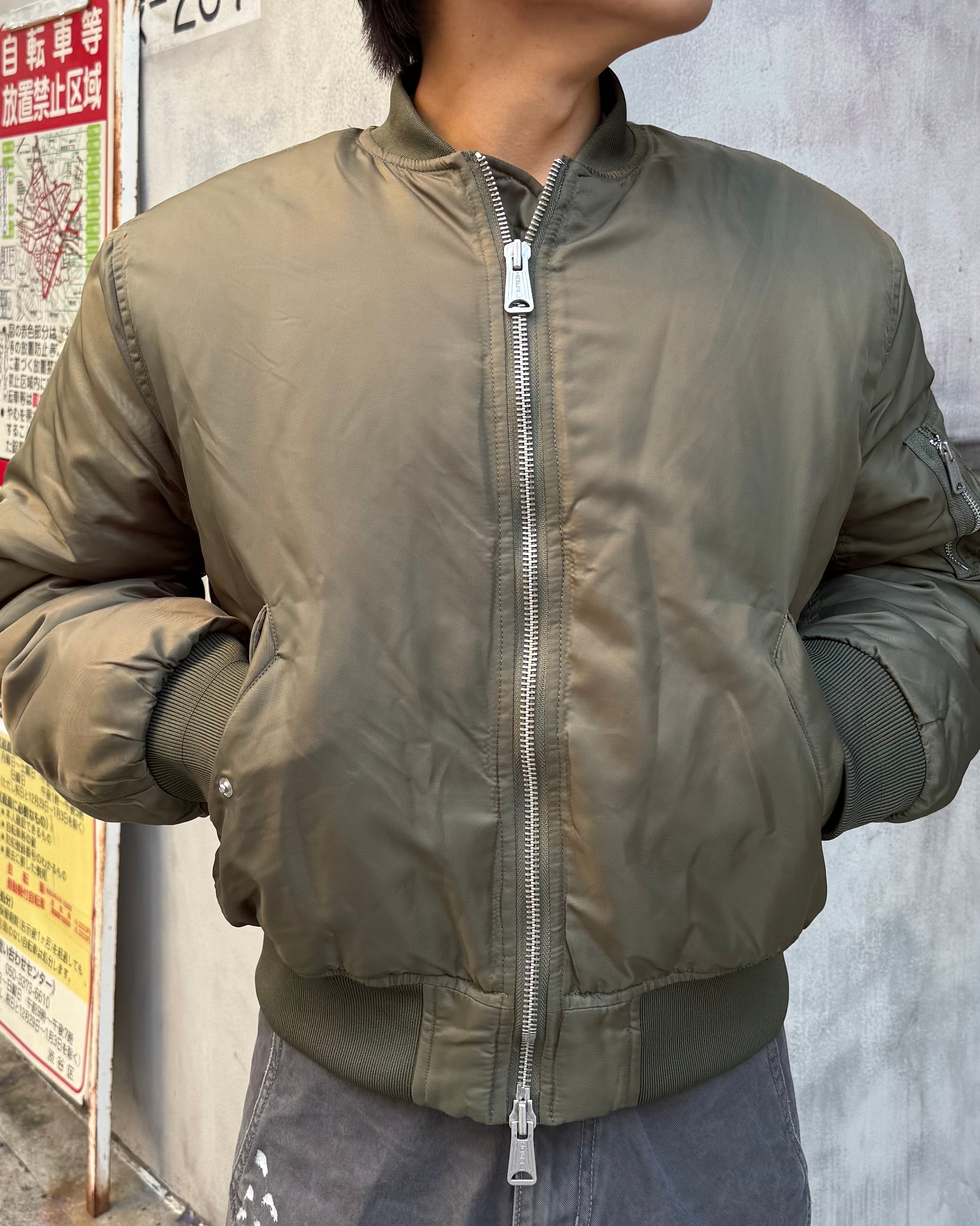 ヴィンテージミリタリーMA-1ボンバージャケット KO-004
