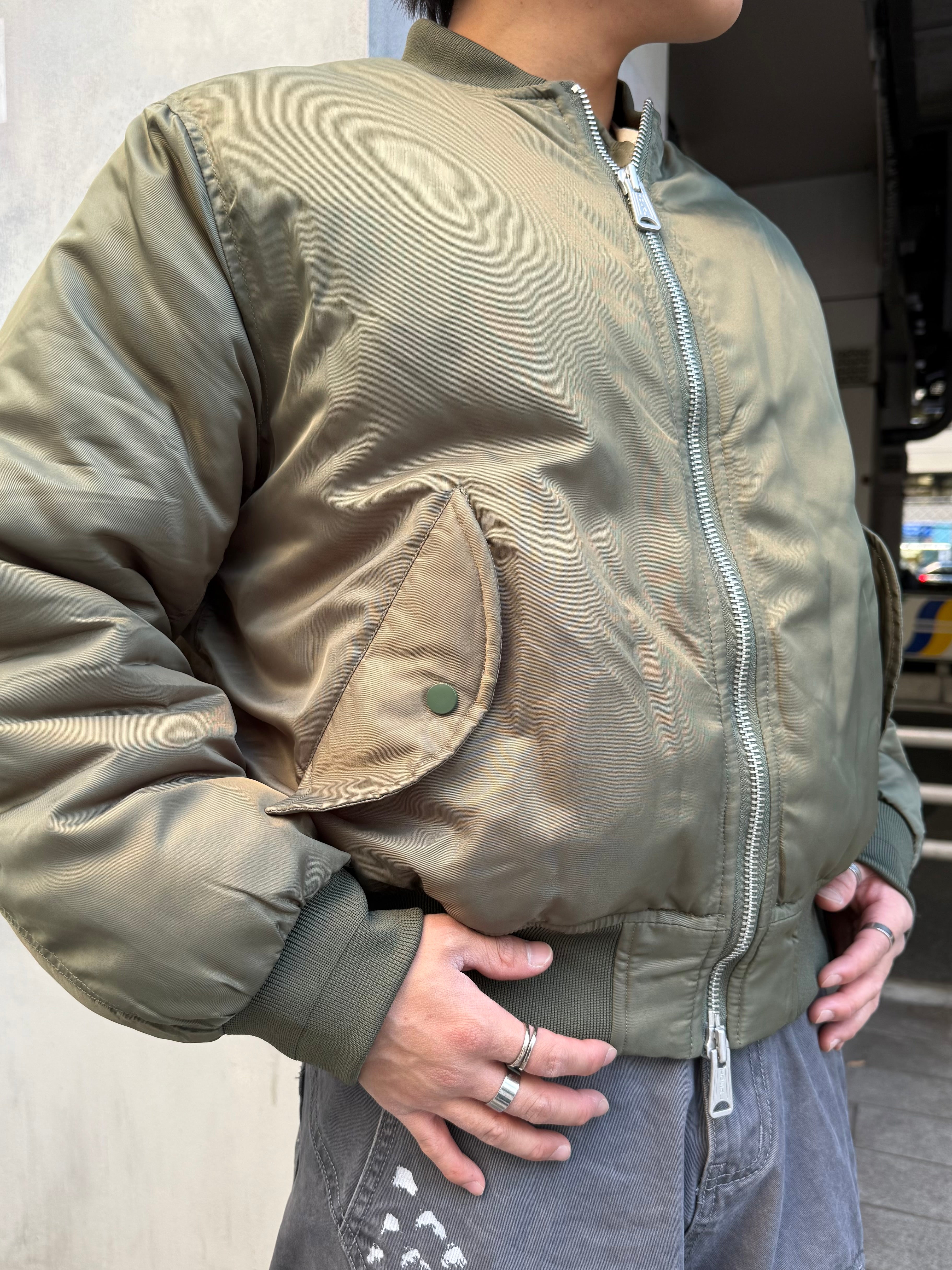 ヴィンテージミリタリーMA-1ボンバージャケット KO-004