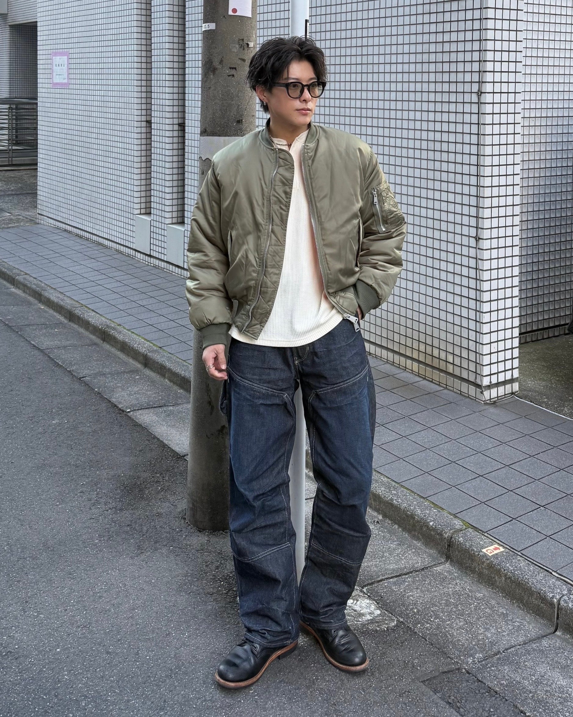 ヴィンテージミリタリーMA-1ボンバージャケット KO-004