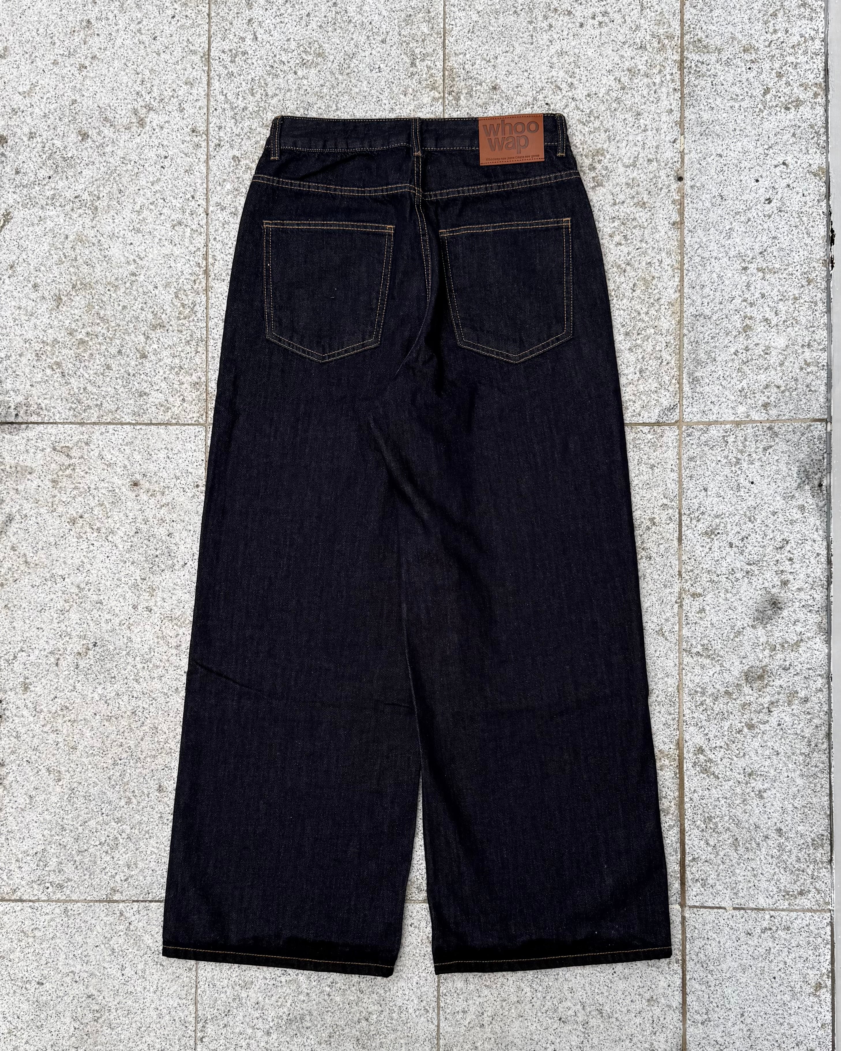 クリーンフィットワイドストレートデニムパンツ KO-003