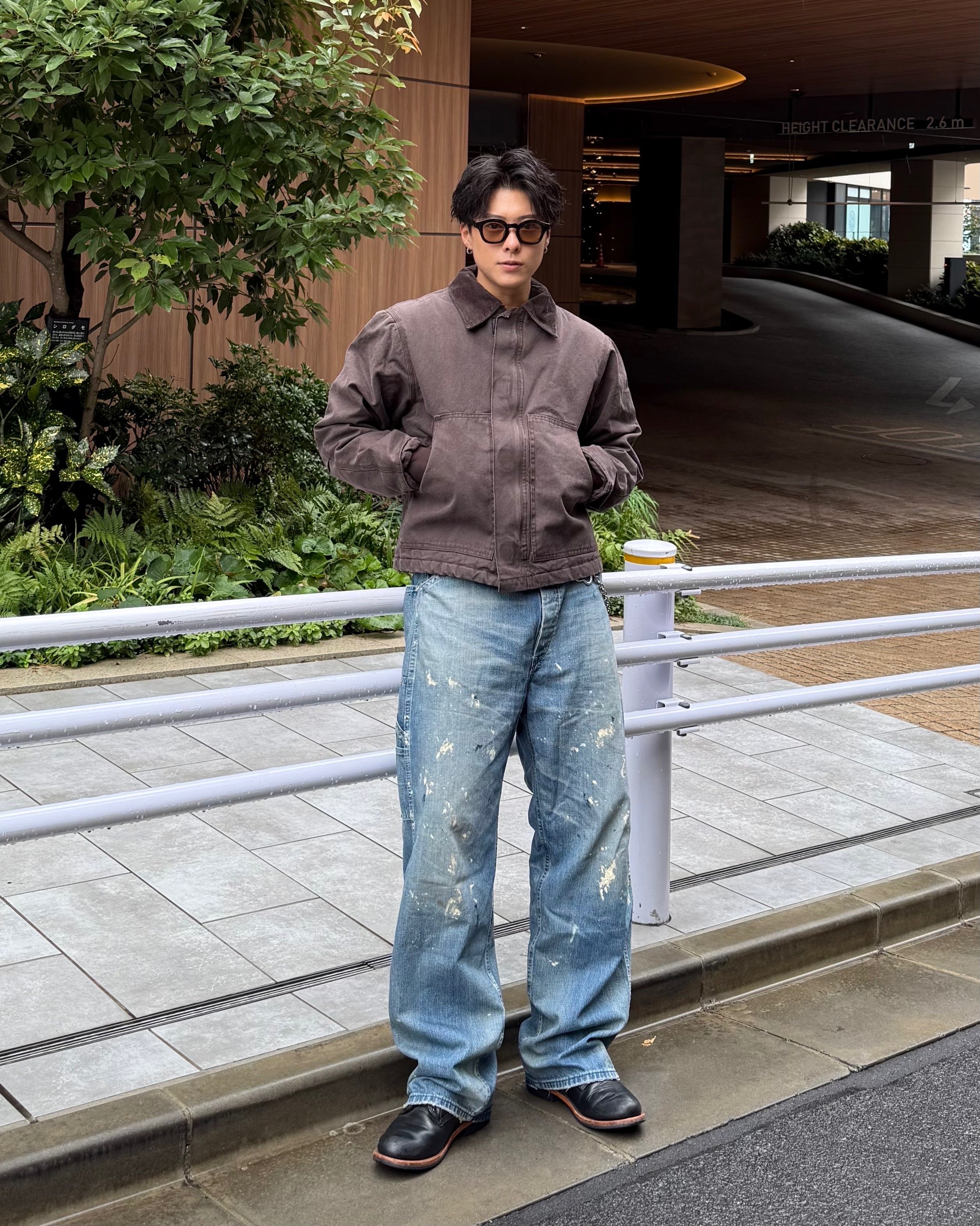 ヴィンテージウォッシュデトロイトワークジャケット KO-002