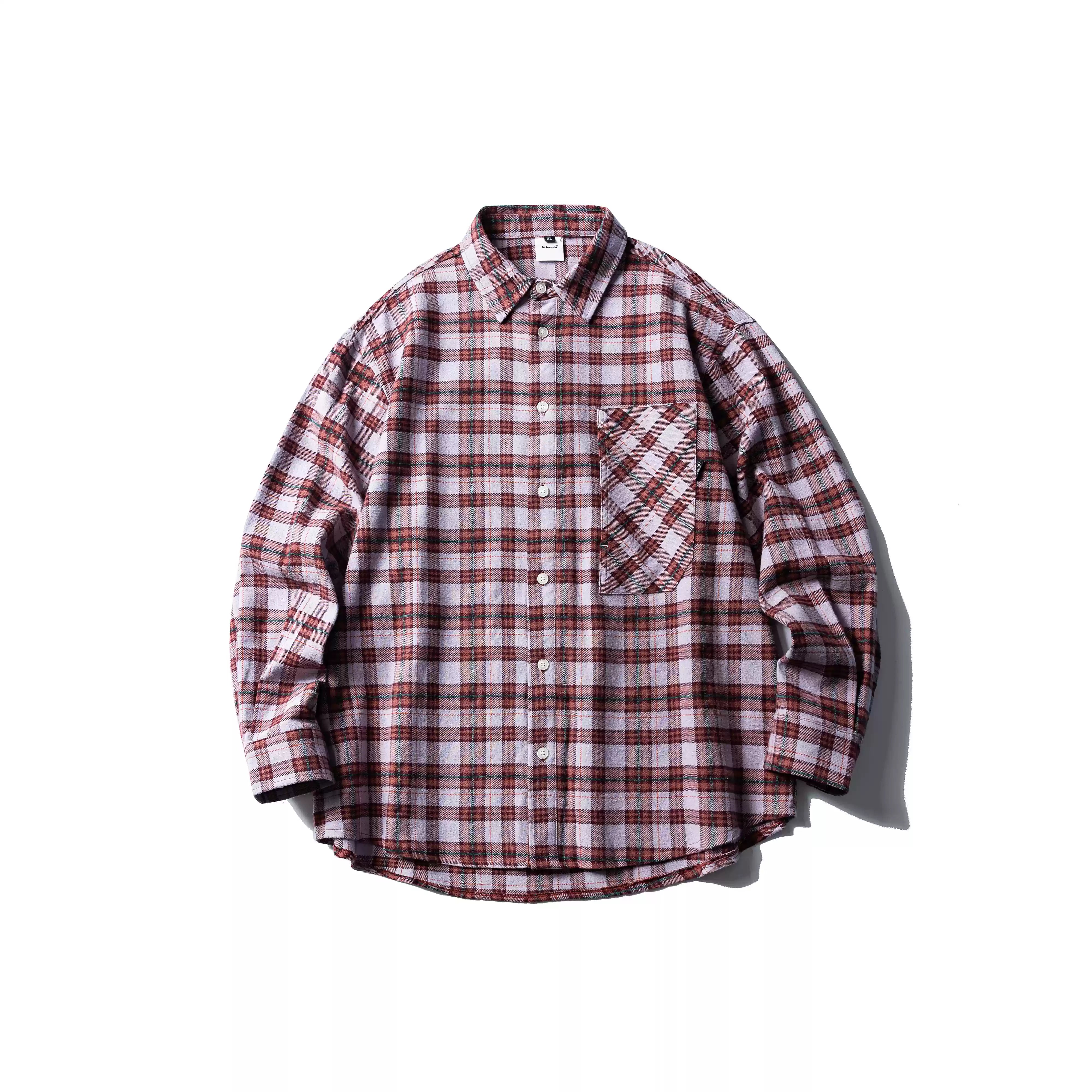 アメリカンチェック柄シャツ    N386