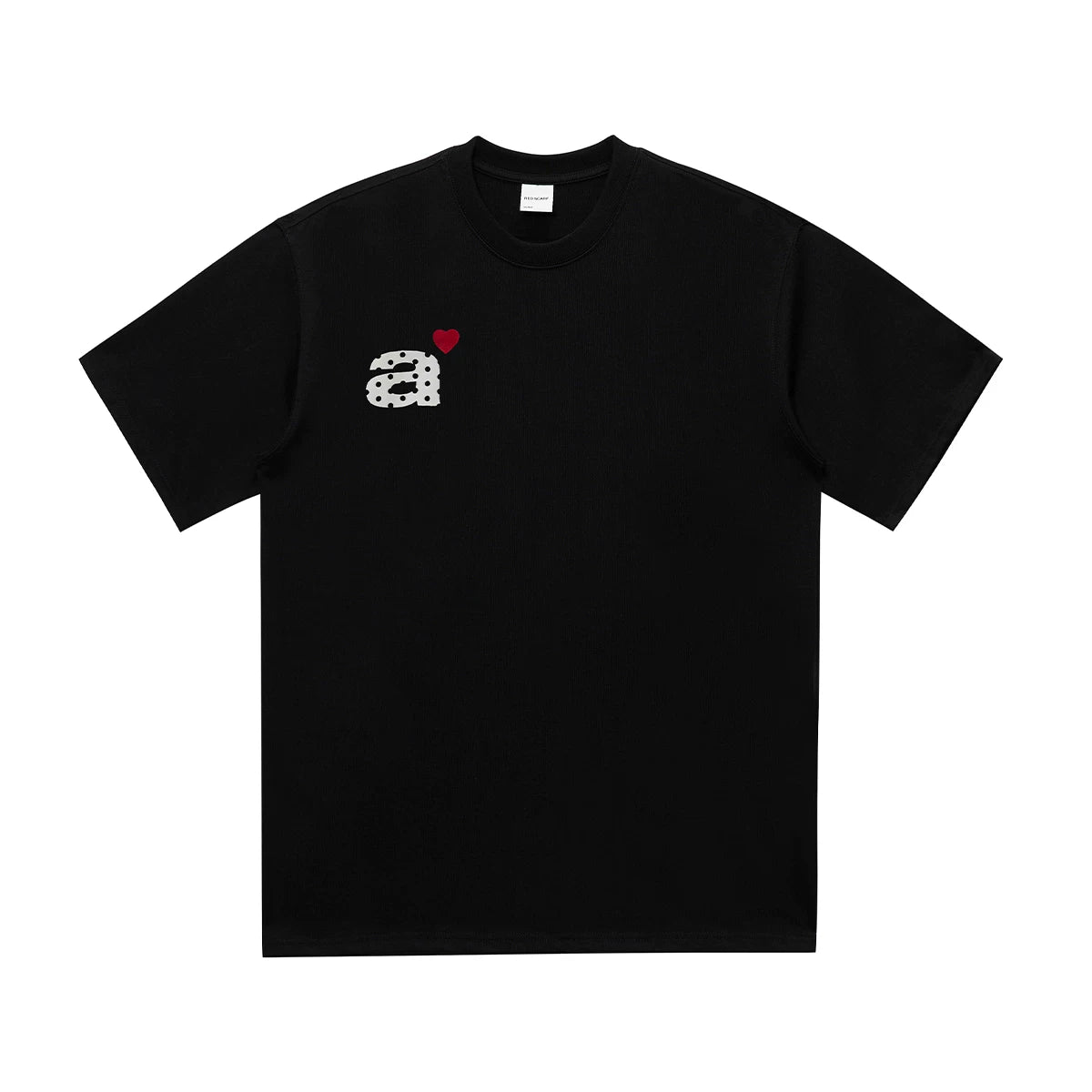 ハートロゴ刺繍グレーTシャツ RL-005