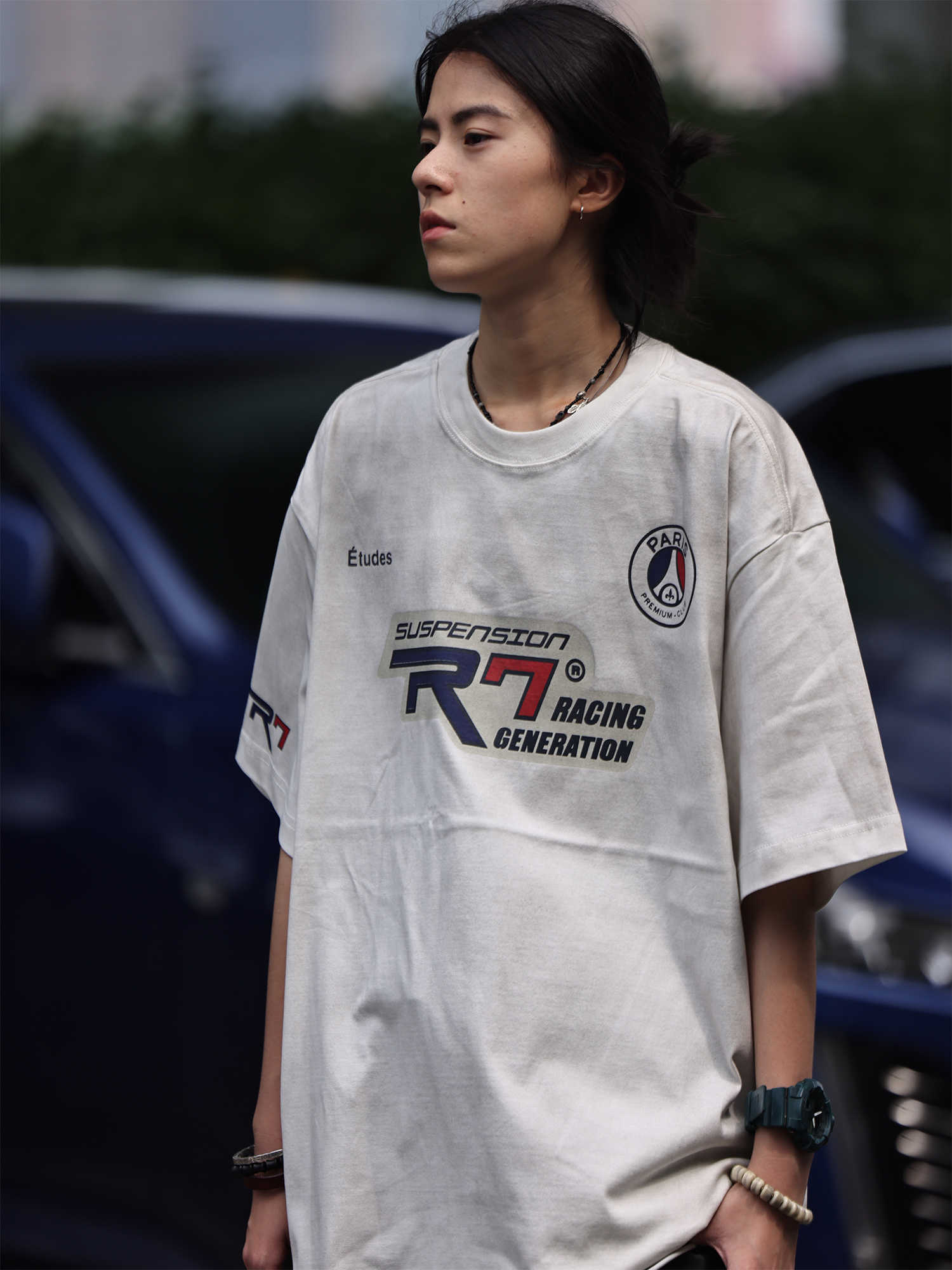 ウォッシュ半袖Tシャツ    N48