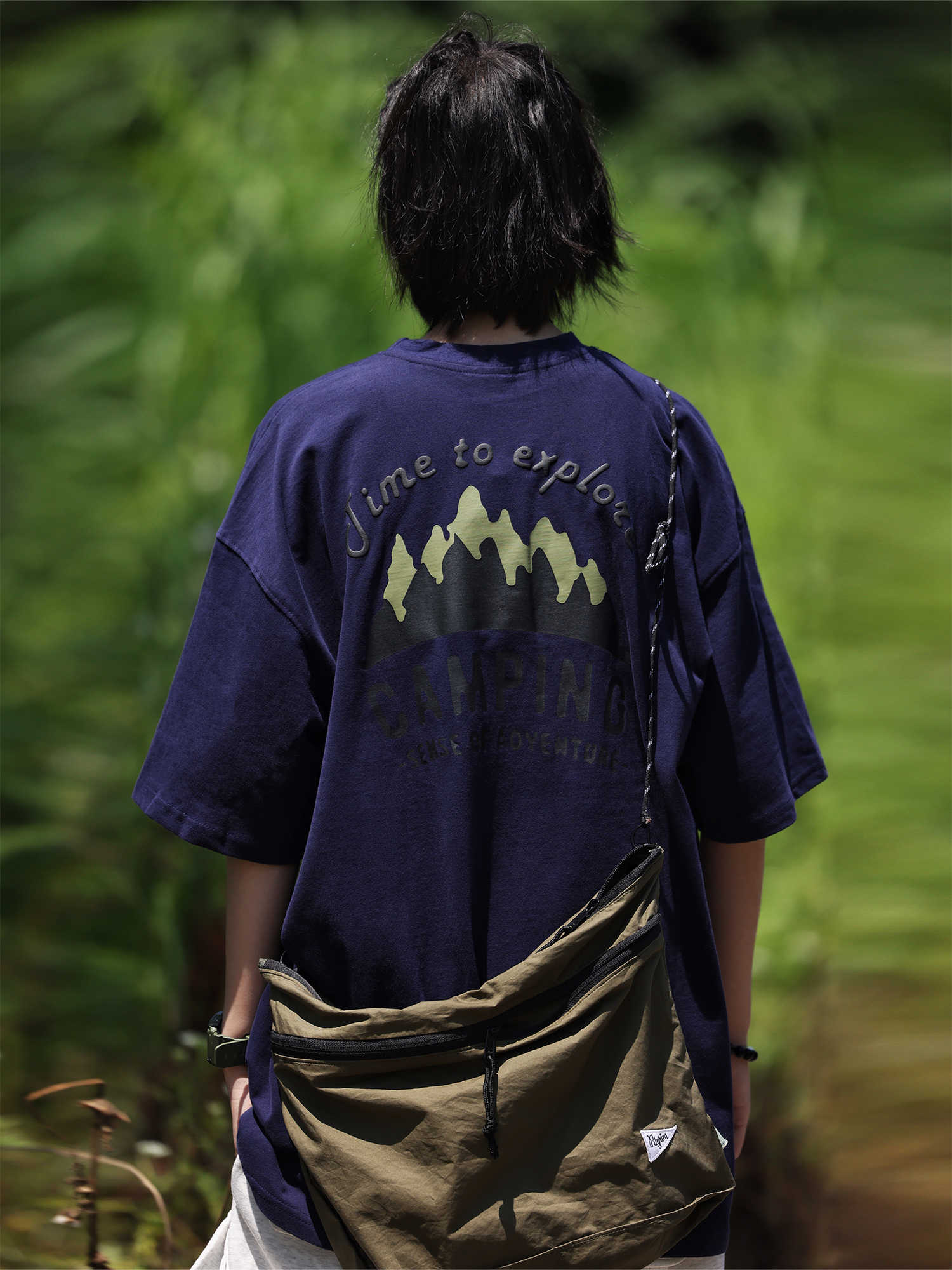 マウンテンプリント半袖Ｔシャツ    N57