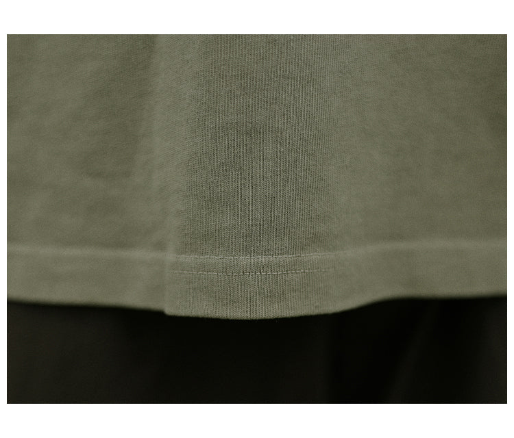 【320G】レトロウォッシュカラー長袖Tシャツ    N45