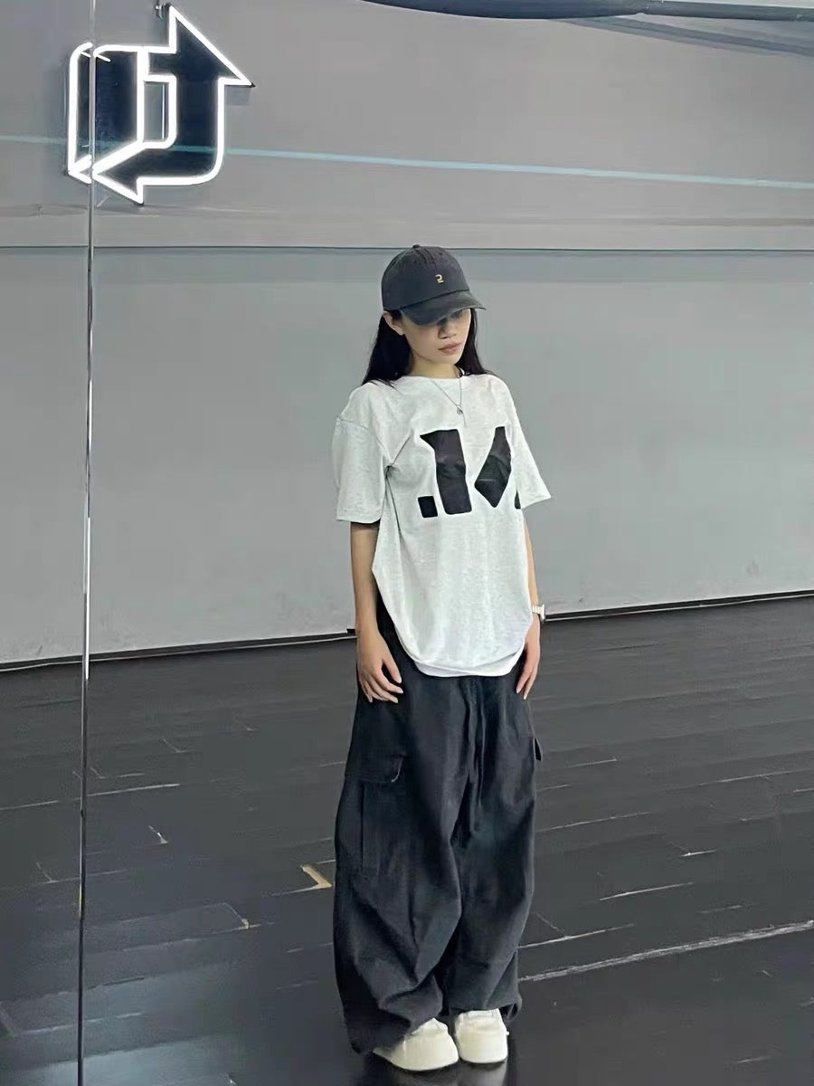 サイドポケットルーズパラシュートパンツ    N29