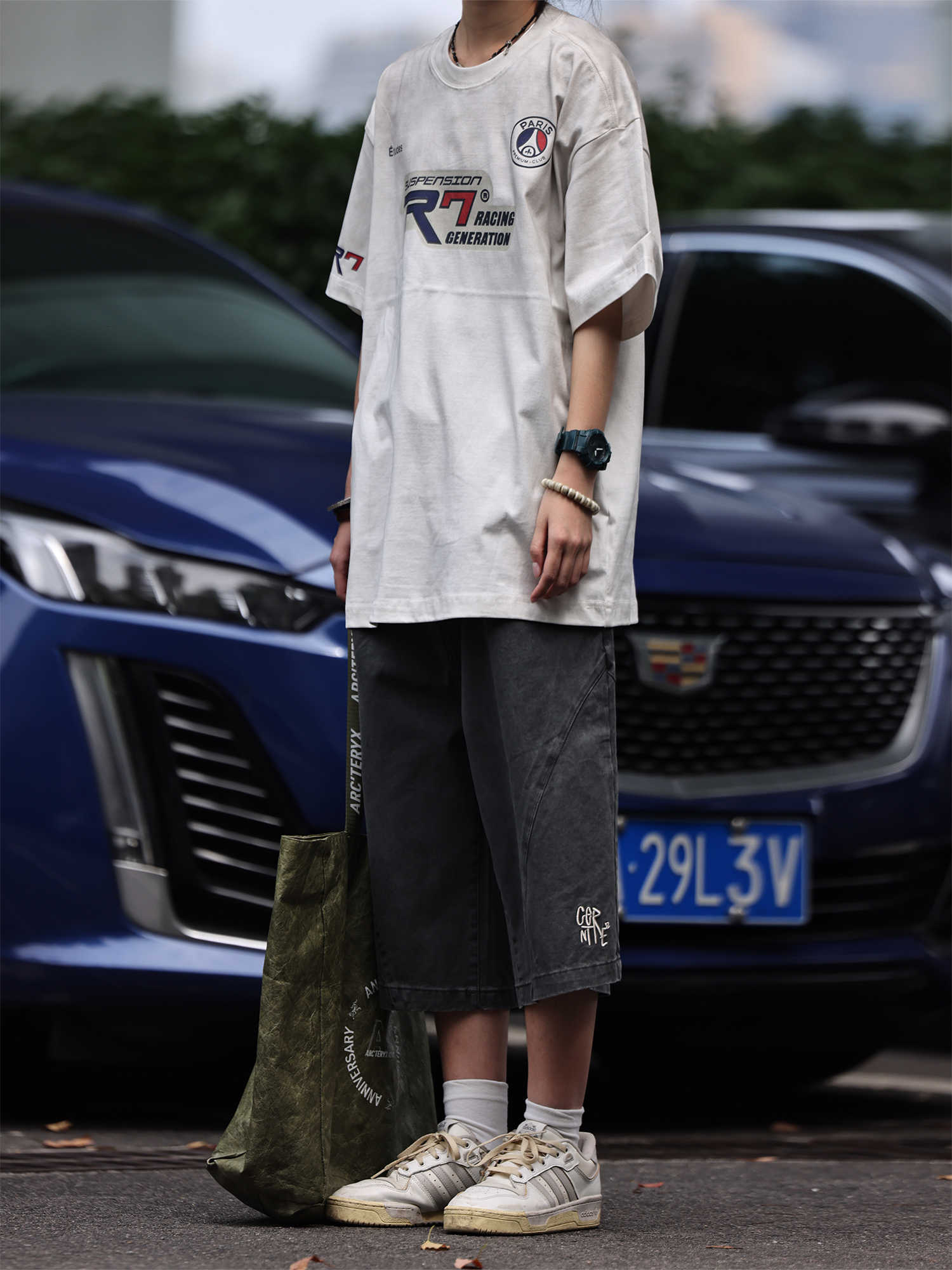 ウォッシュ半袖Tシャツ    N48