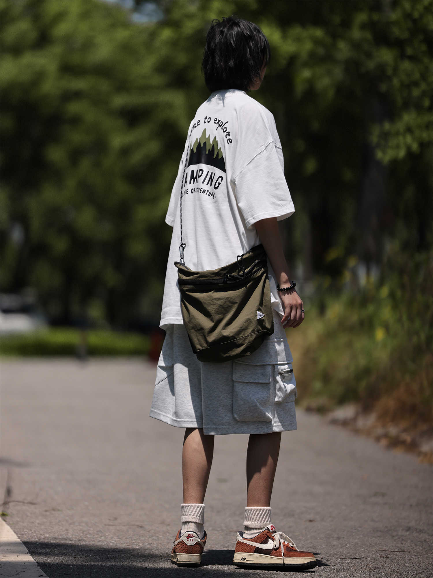 マウンテンプリント半袖Ｔシャツ    N57