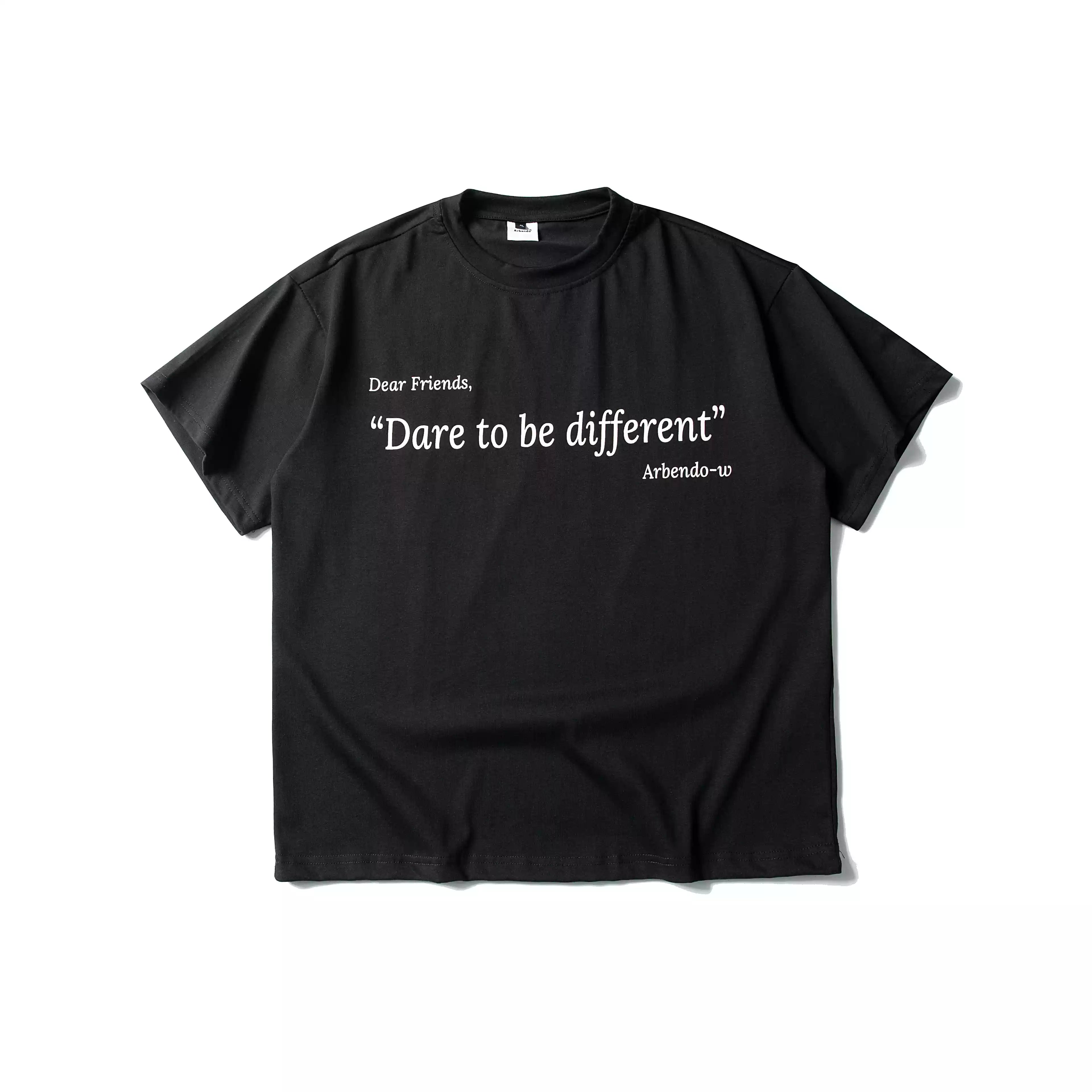 レタープリント半袖ルーズTシャツ    N390
