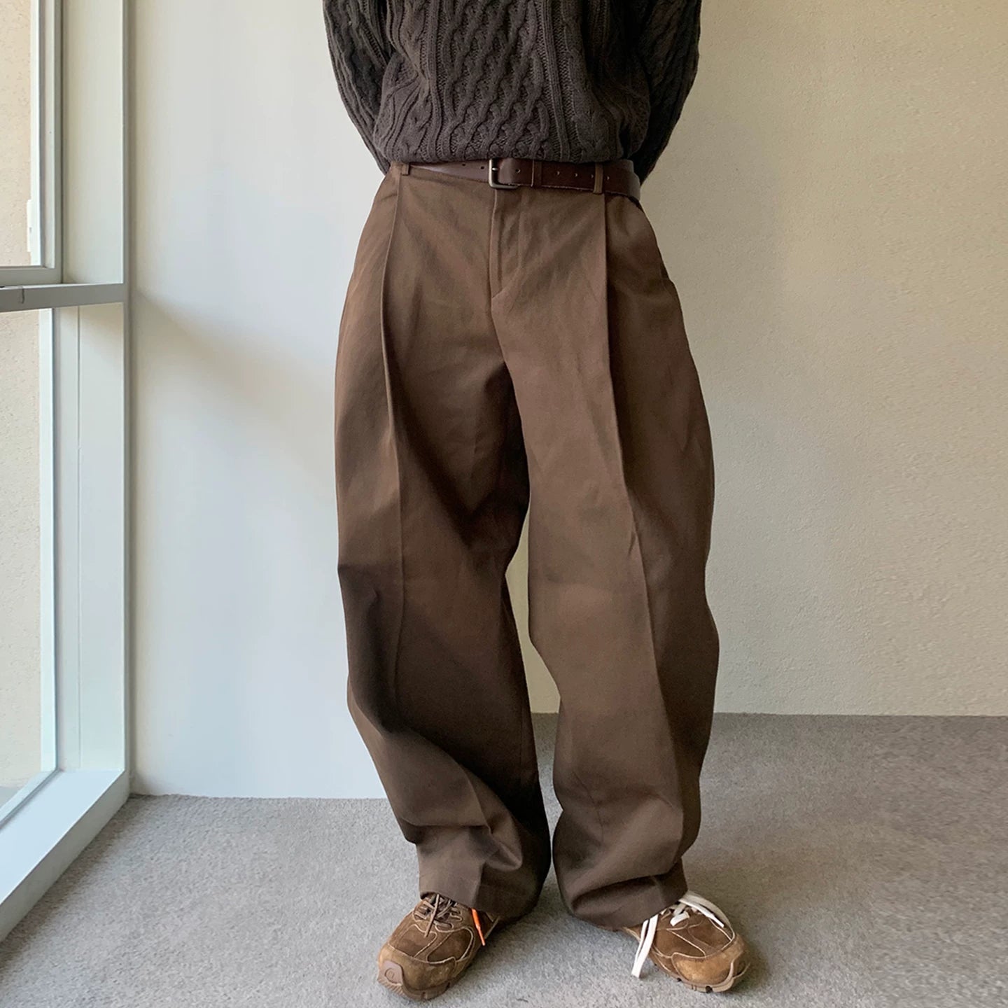 シングルタック ワイドスラックス  KO-015