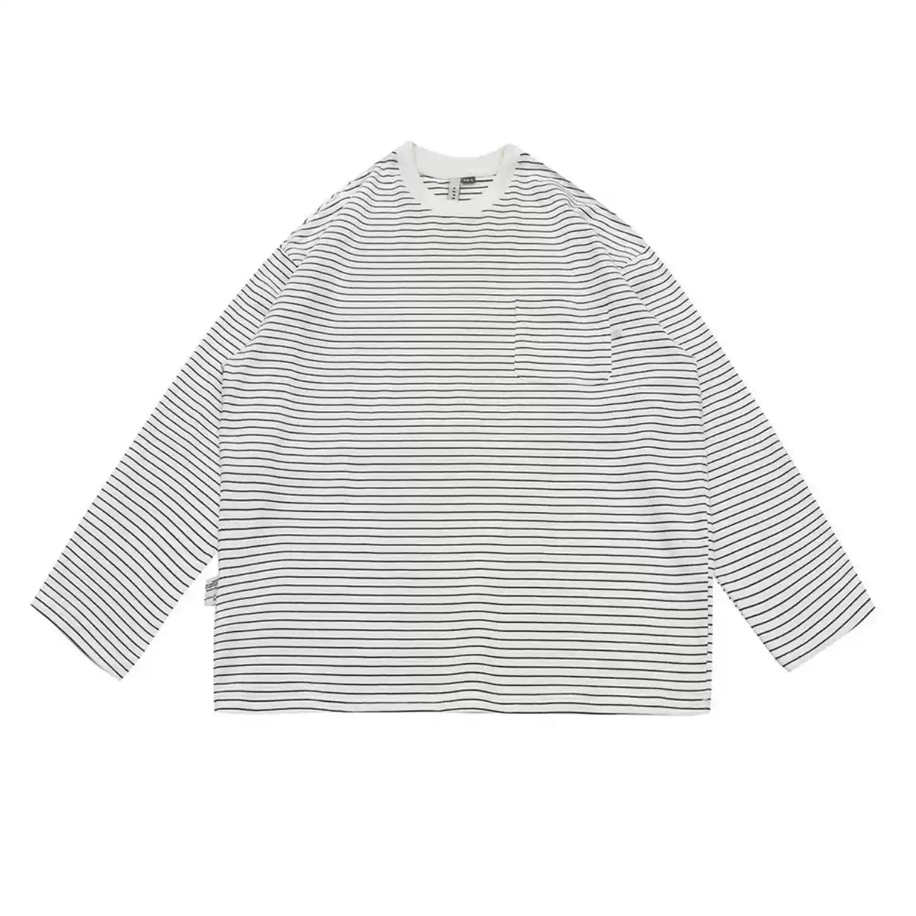 ボーダーロングＴシャツ    N361