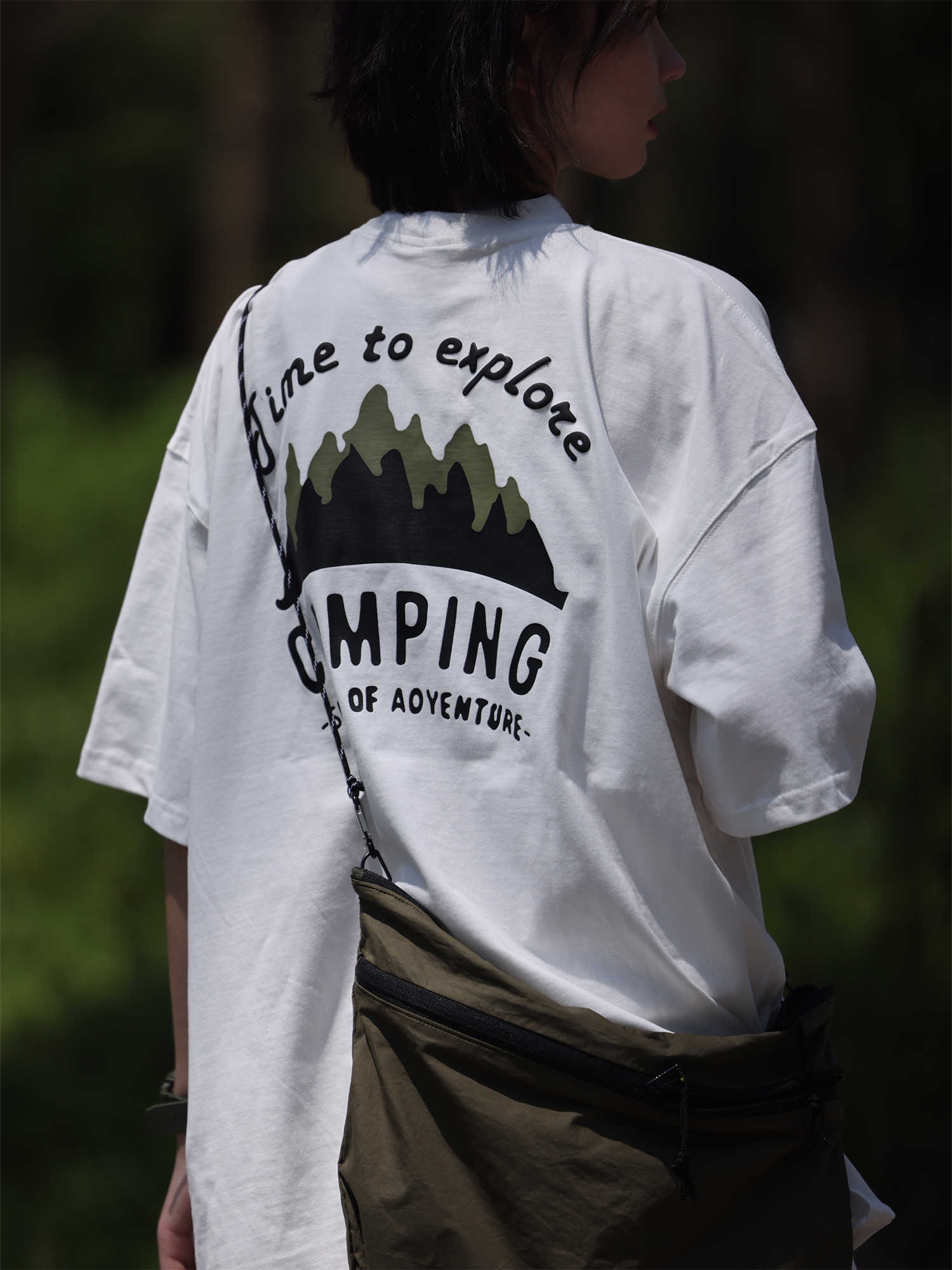 マウンテンプリント半袖Ｔシャツ    N57