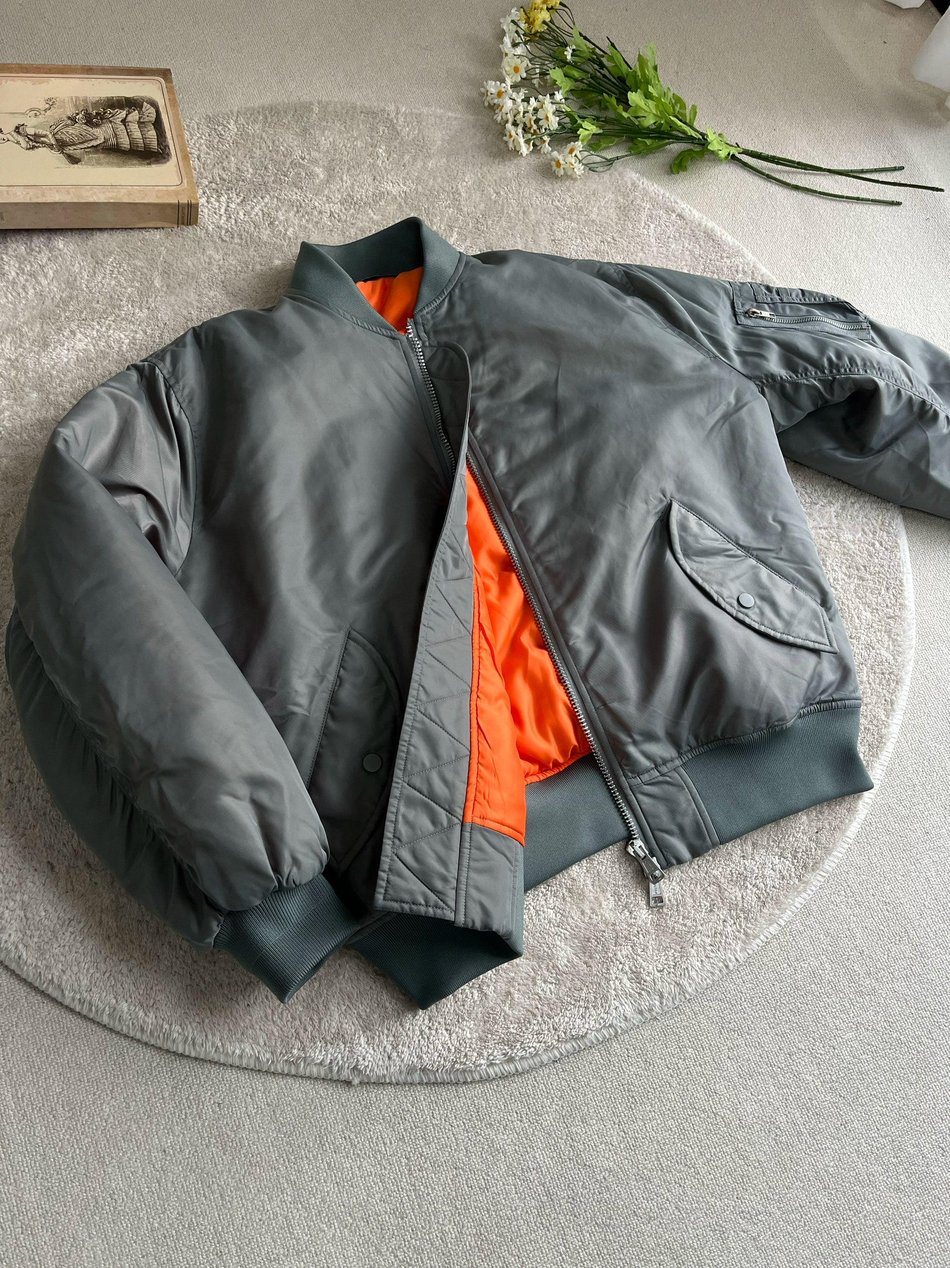 ヴィンテージミリタリーMA-1ボンバージャケット KO-004