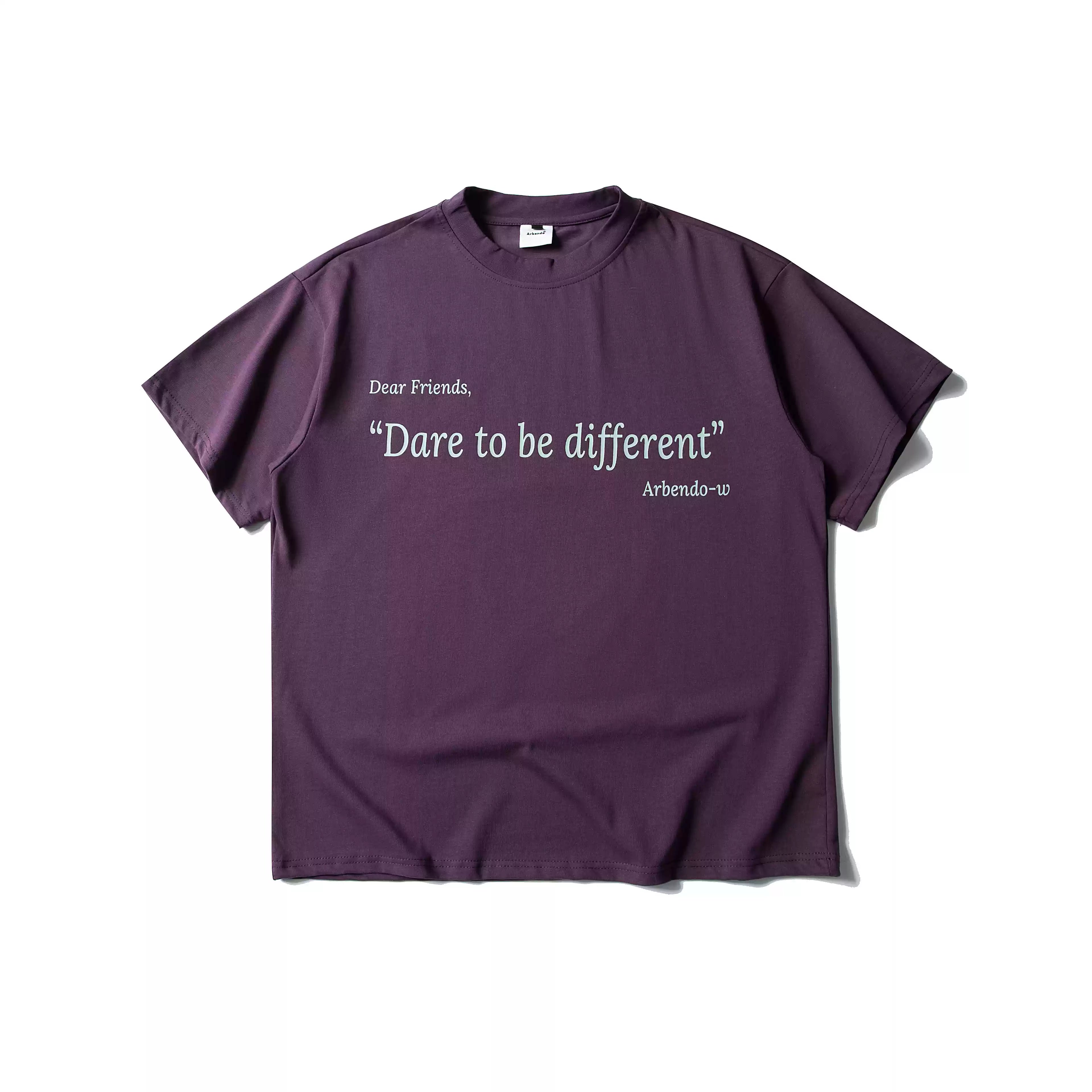 レタープリント半袖ルーズTシャツ    N390