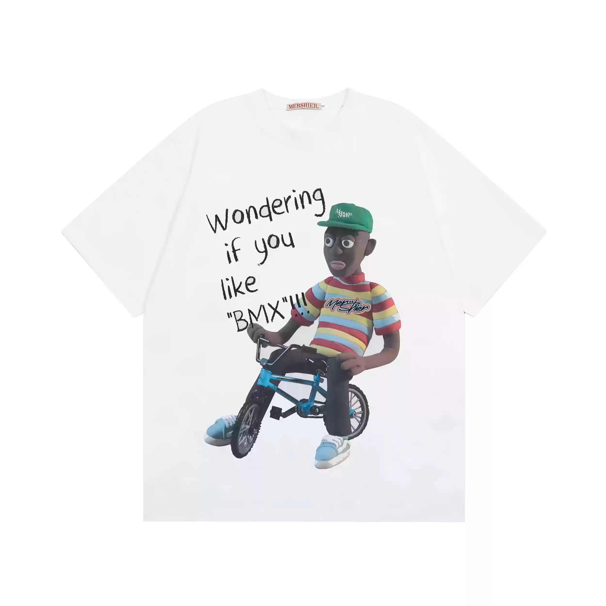 オーバーサイズプリントTシャツ    N403