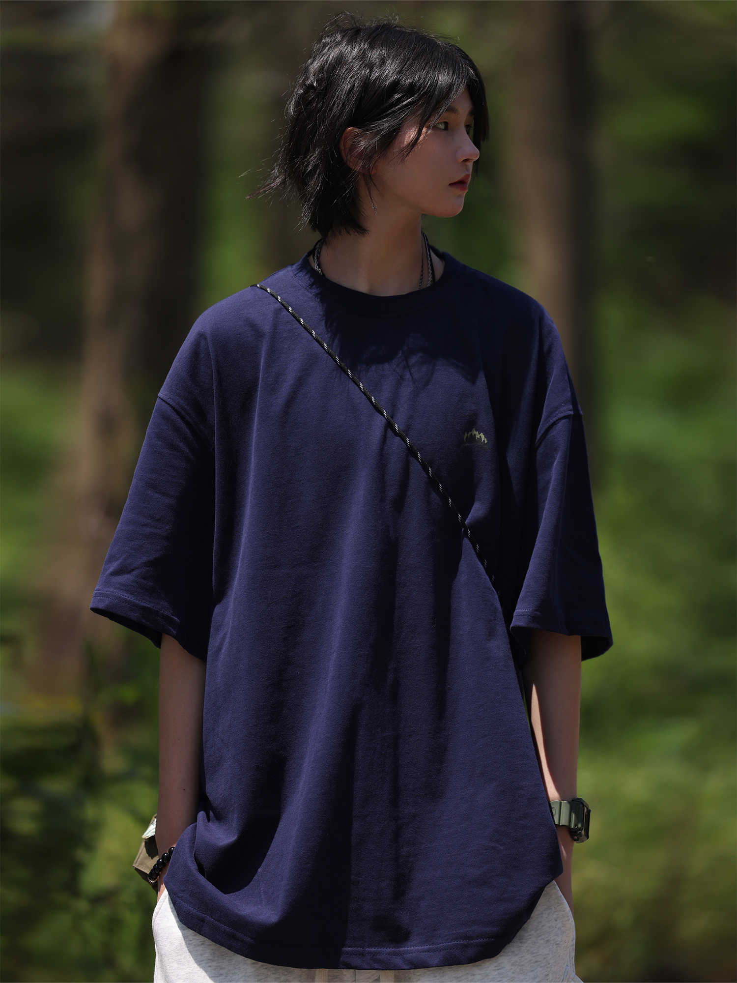 マウンテンプリント半袖Ｔシャツ    N57