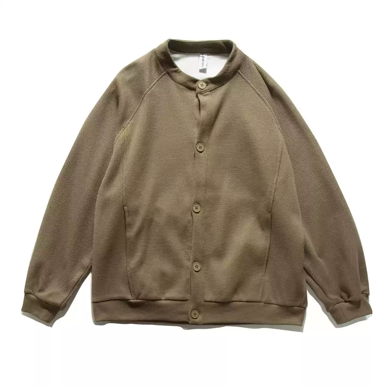 ラウンドネックルーズジャケット    N355