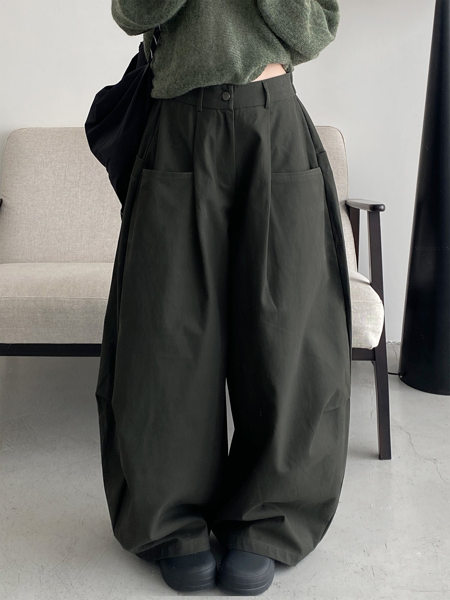 ワイドレッグパンツ    N569