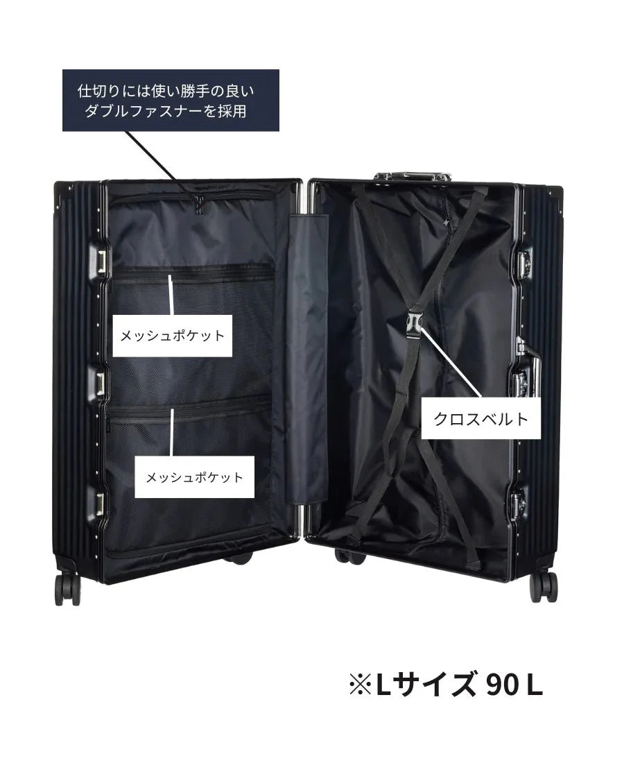【即納（最短翌日）・国内から当日発送（休業日除く）】スーツケース Lightweight toughness suitcase