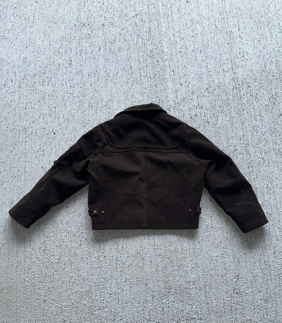 裏地チェックファイヤーマン スエードライクジャケット LLS003 Lサイズ 裏地チェックファイヤーマン スエードライクジャケット LLS003