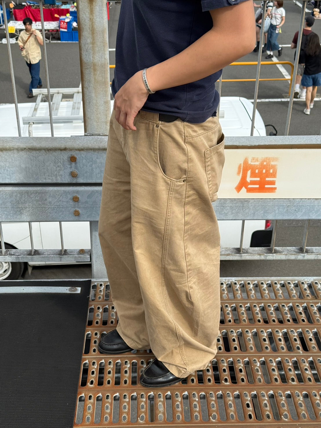 ヴィンテージライクワークパンツ  PP002